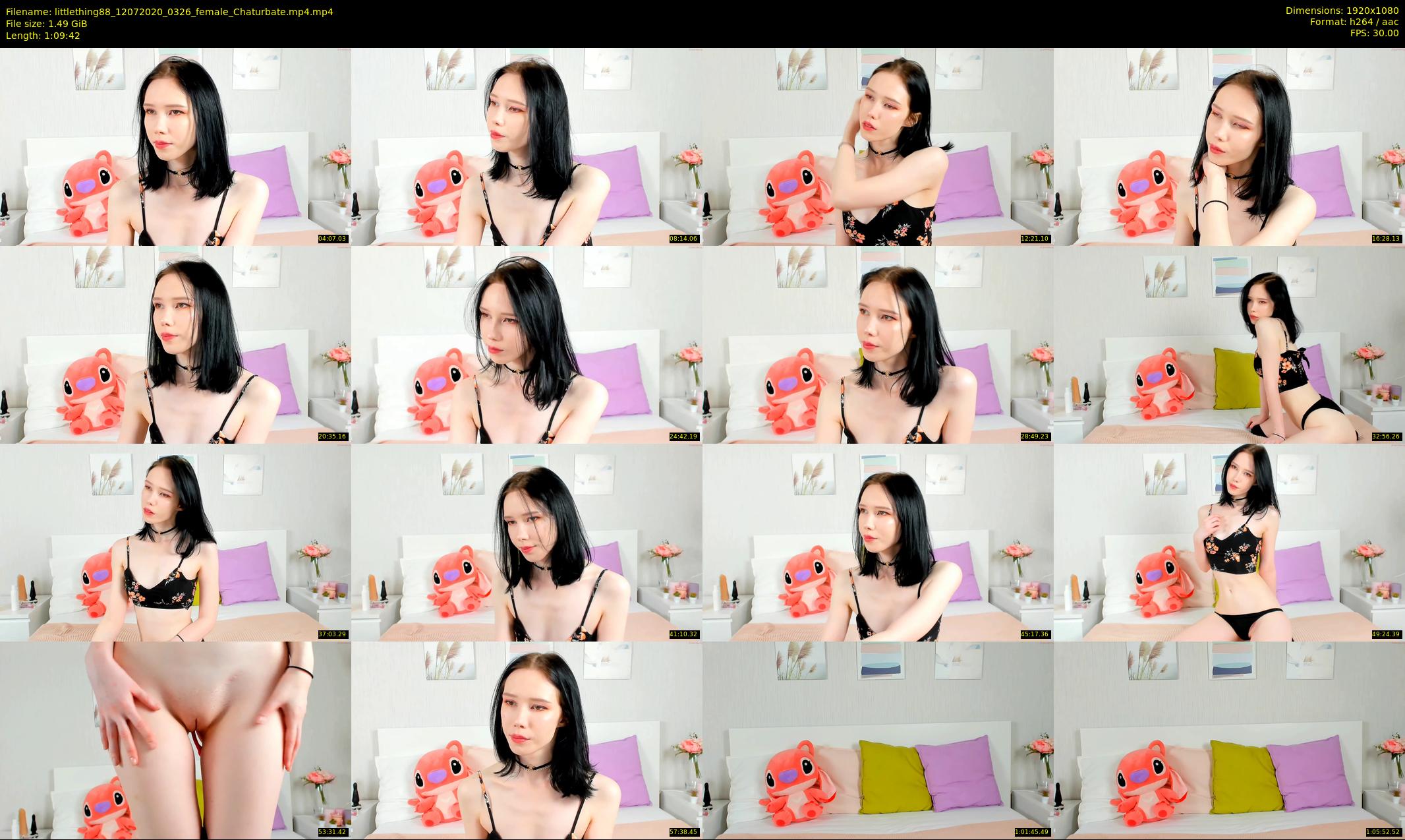 littlething88 — 70 minute Chaturbate female cam show recording, 1080p, Jul 12, 2020
