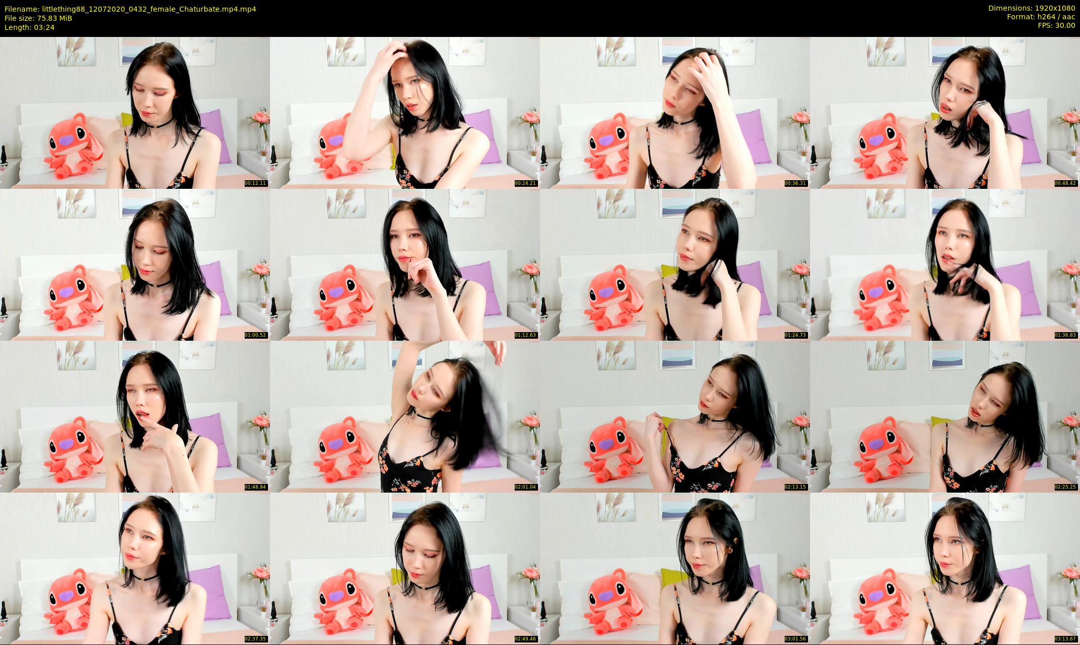 littlething88 — 4 minute Chaturbate female cam show recording, 1080p, Jul 12, 2020