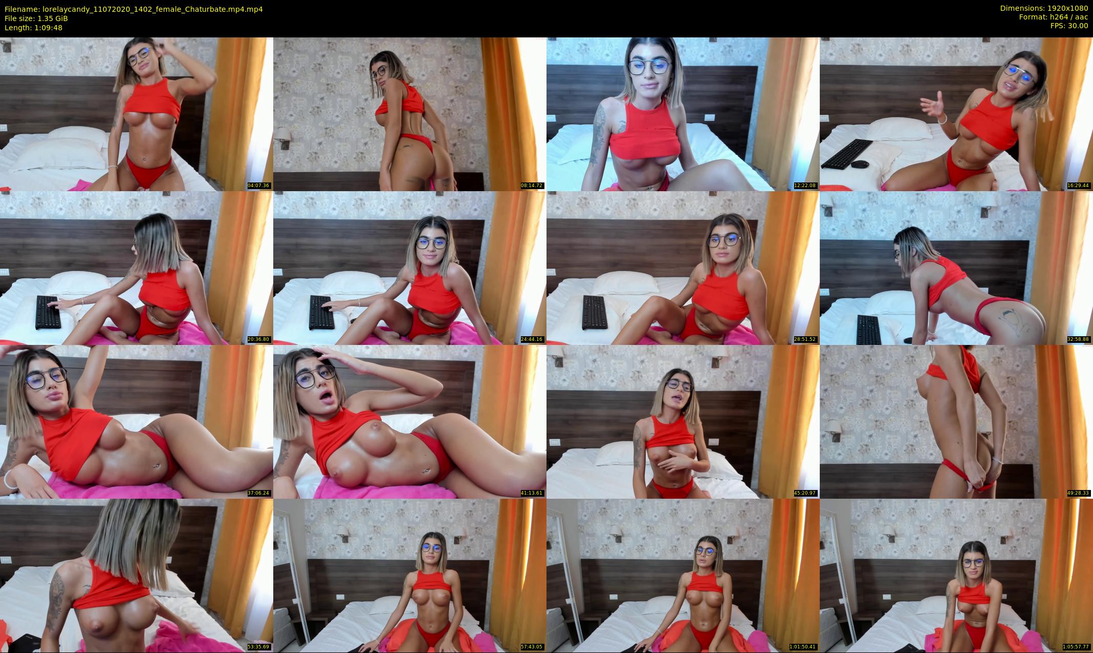 lorelaycandy — 70 minute Chaturbate female cam show recording, 1080p, Jul 11, 2020