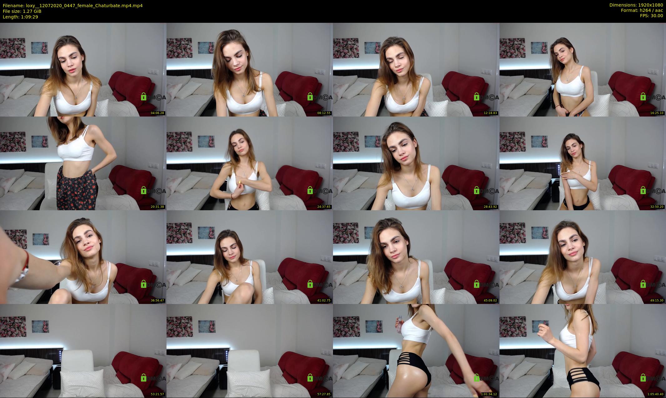 loxy_ — 70 minute Chaturbate female cam show recording, 1080p, Jul 12, 2020
