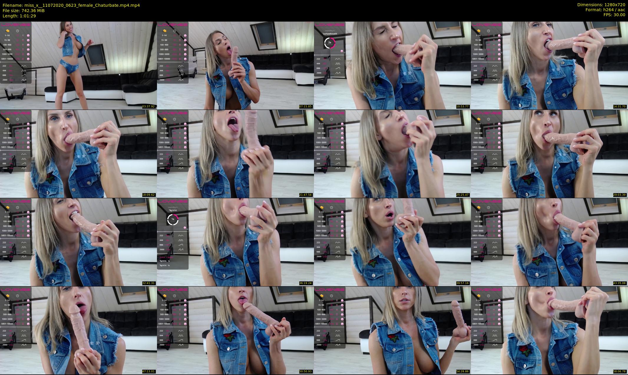 miss_x_ — 62 minute Chaturbate female cam show recording, 720p, Jul 11, 2020
