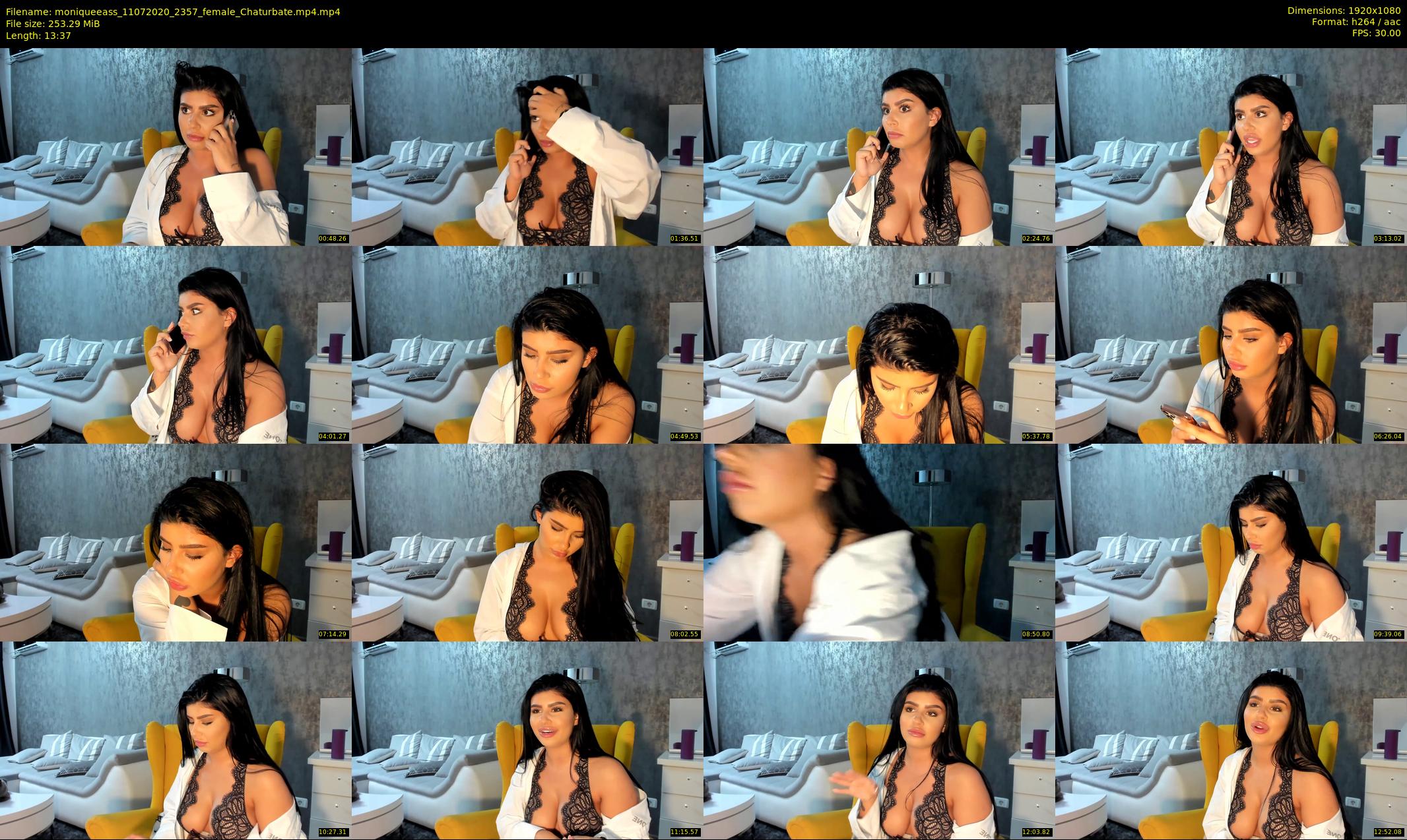 moniqueeass — 14 minute Chaturbate female cam show recording, 1080p, Jul 11, 2020
