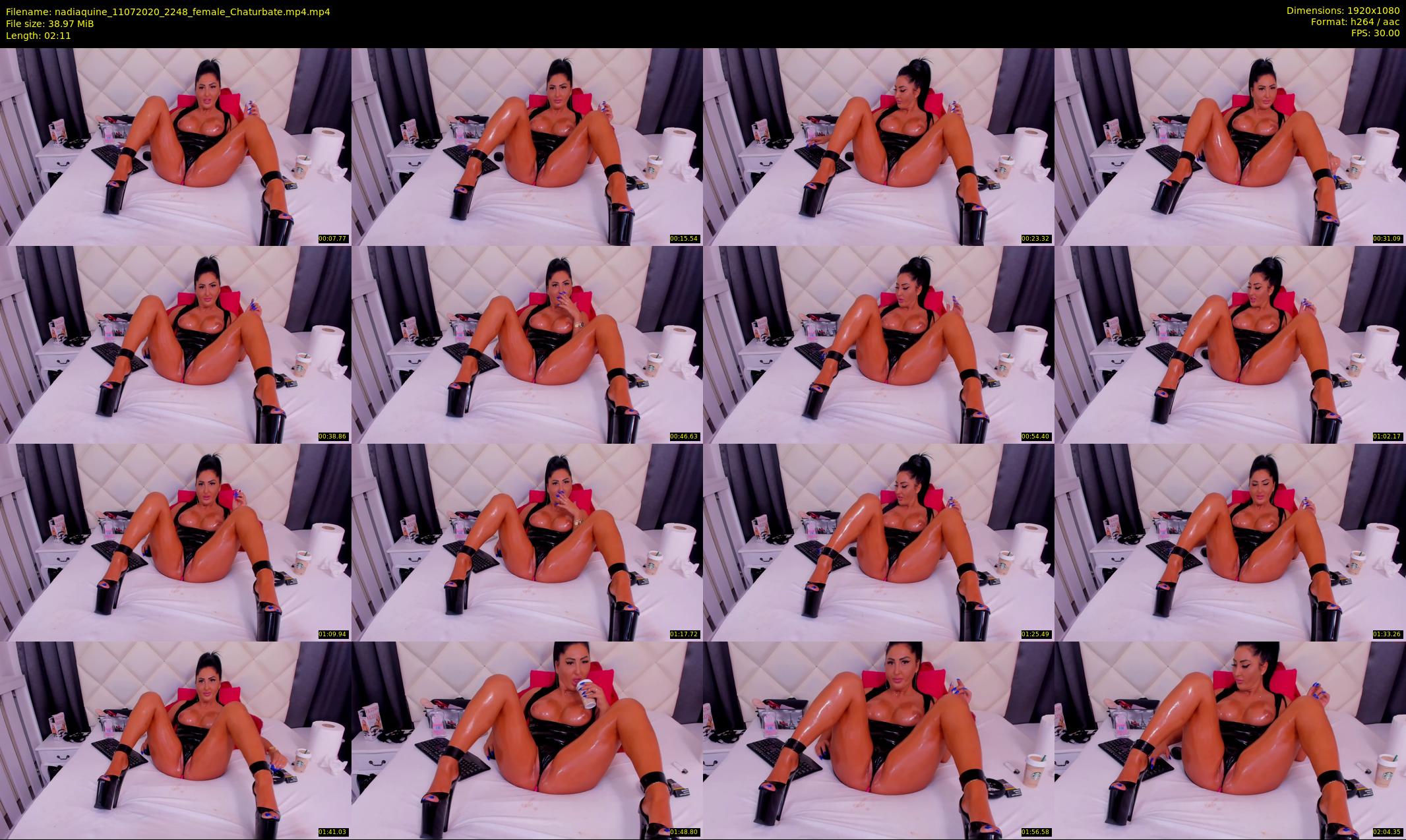 nadiaquine — 3 minute Chaturbate female cam show recording, 1080p, Jul 11, 2020
