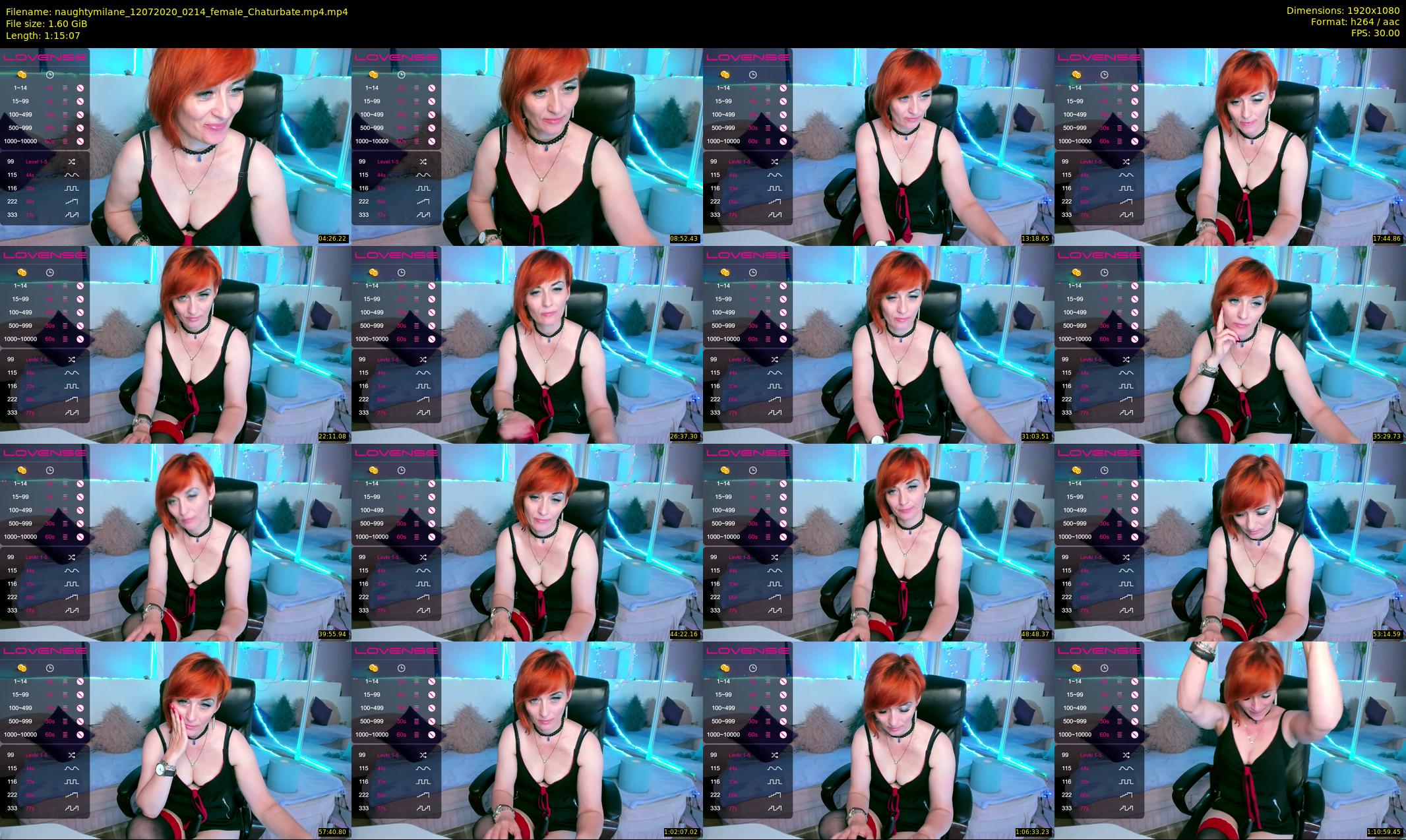 naughtymilane — 76 minute Chaturbate female cam show recording, 1080p, Jul 12, 2020