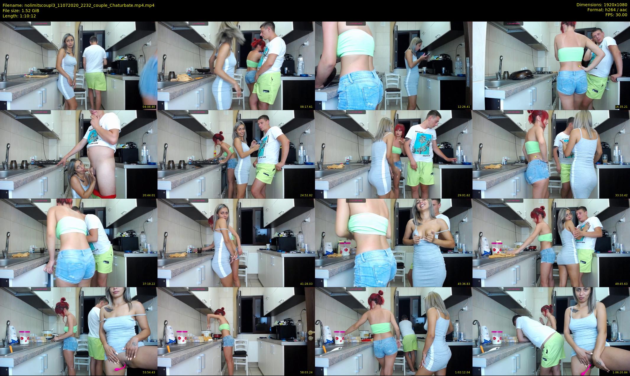 nolimitscoupl3 — 71 minute Chaturbate couple cam show recording, 1080p, Jul 11, 2020