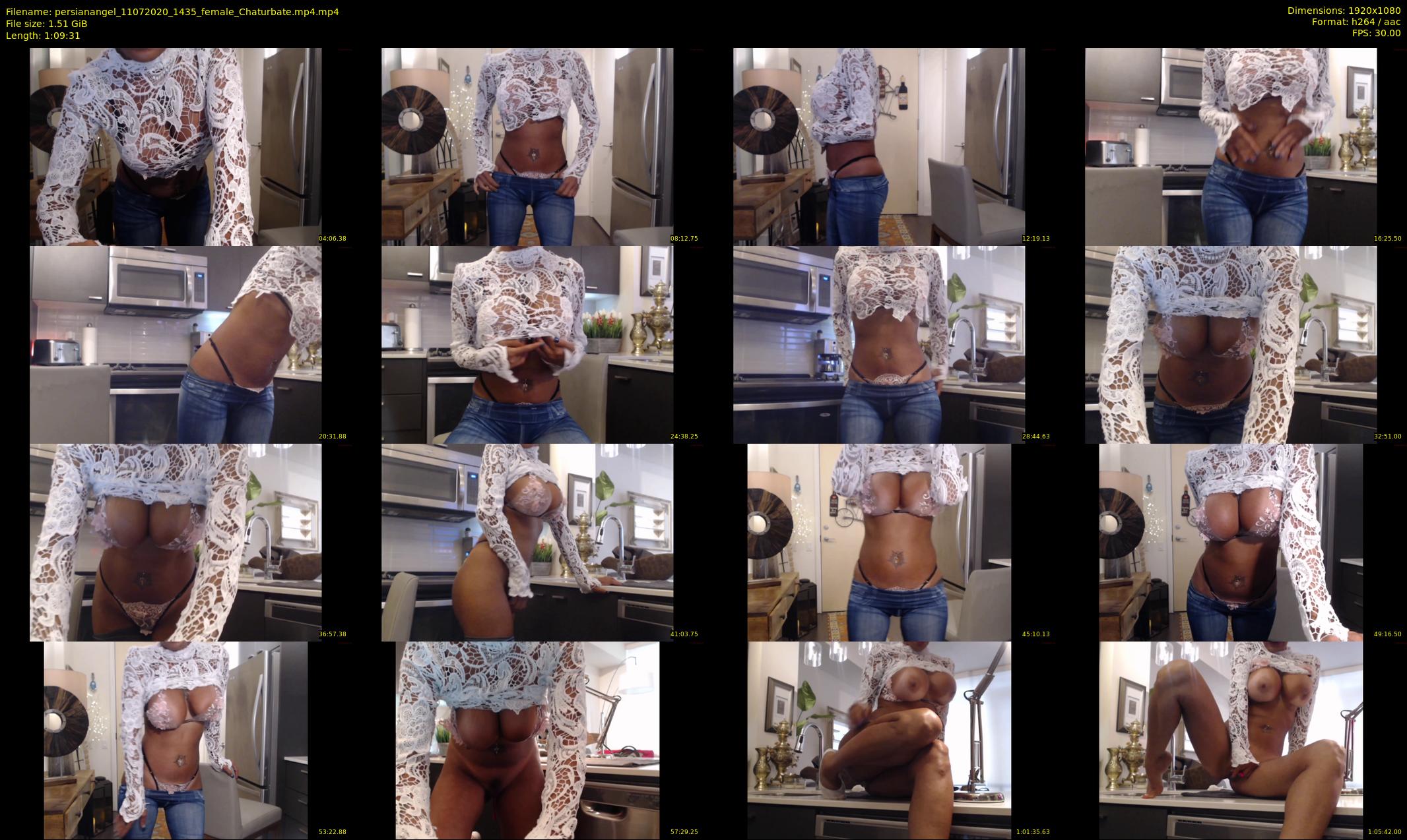 persianangel — 70 minute Chaturbate female cam show recording, 1080p, Jul 11, 2020