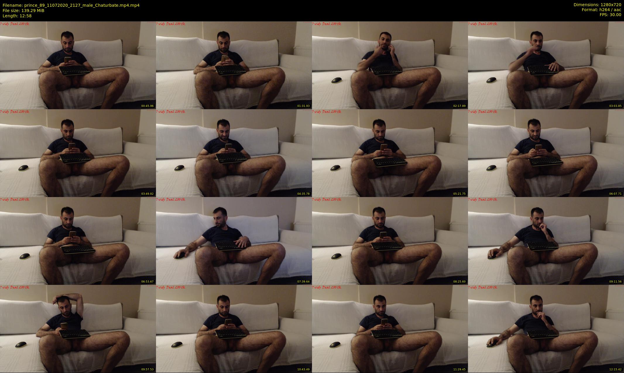 prince_89 — 13 minute Chaturbate male cam show recording, 720p, Jul 11, 2020