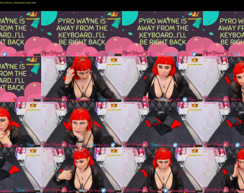 pyrowayne — 54 minute Chaturbate female cam show recording, 720p, Jul 12, 2020