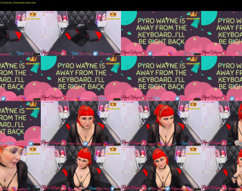 pyrowayne — 37 minute Chaturbate female cam show recording, 720p, Jul 12, 2020