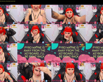 pyrowayne — 54 minute Chaturbate female cam show recording, 720p, Jul 12, 2020