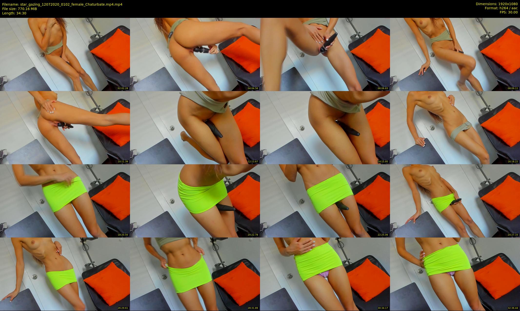 star_gazing — 35 minute Chaturbate female cam show recording, 1080p, Jul 12, 2020