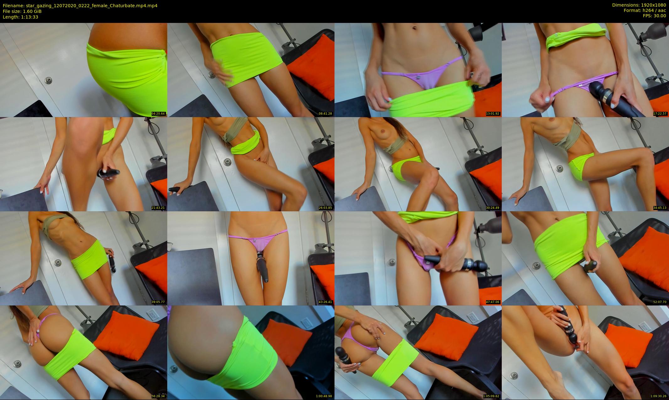 star_gazing — 74 minute Chaturbate female cam show recording, 1080p, Jul 12, 2020