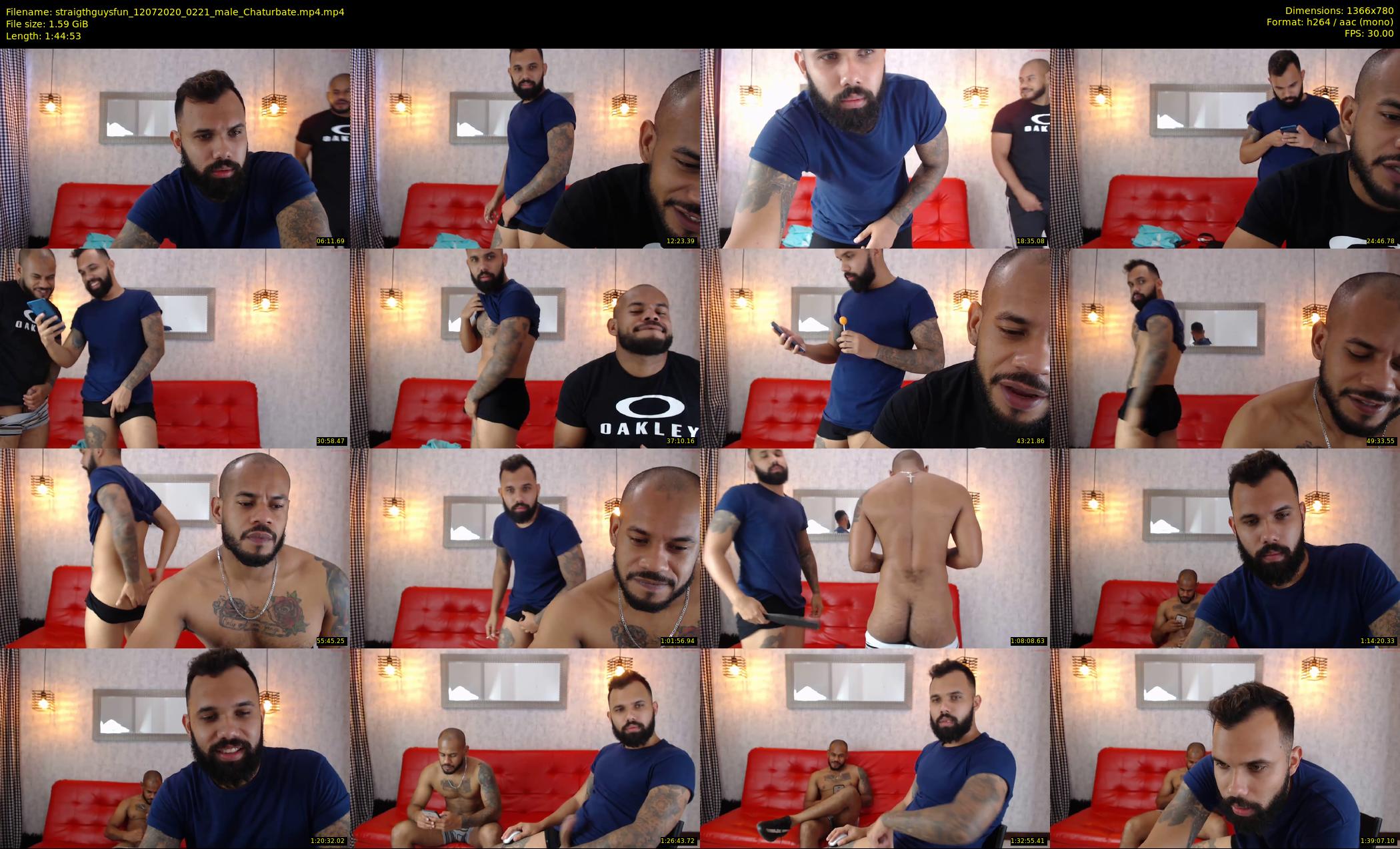 straigthguysfun — 105 minute Chaturbate male cam show recording, 720p, Jul 12, 2020