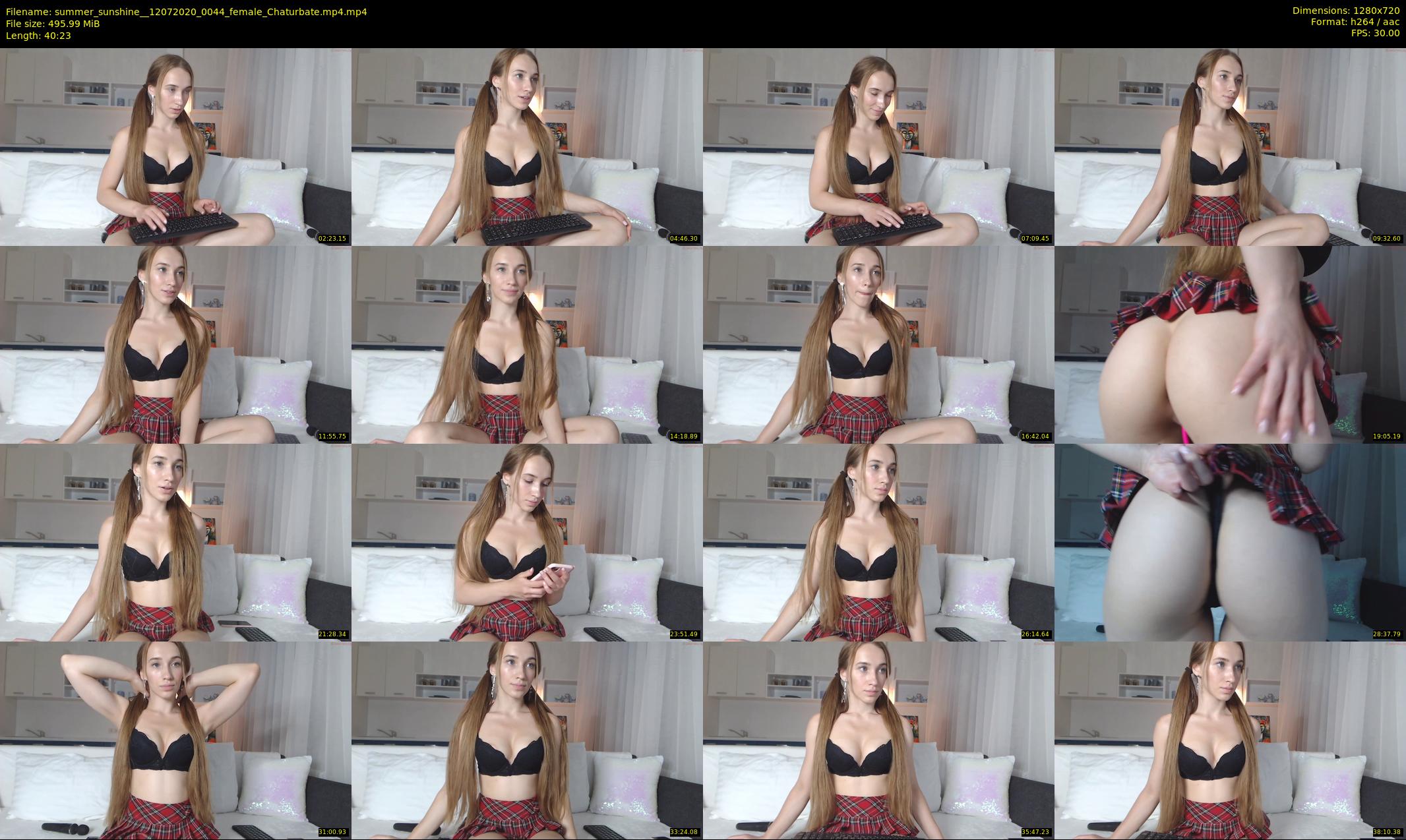 summer_sunshine_ — 41 minute Chaturbate female cam show recording, 720p, Jul 12, 2020