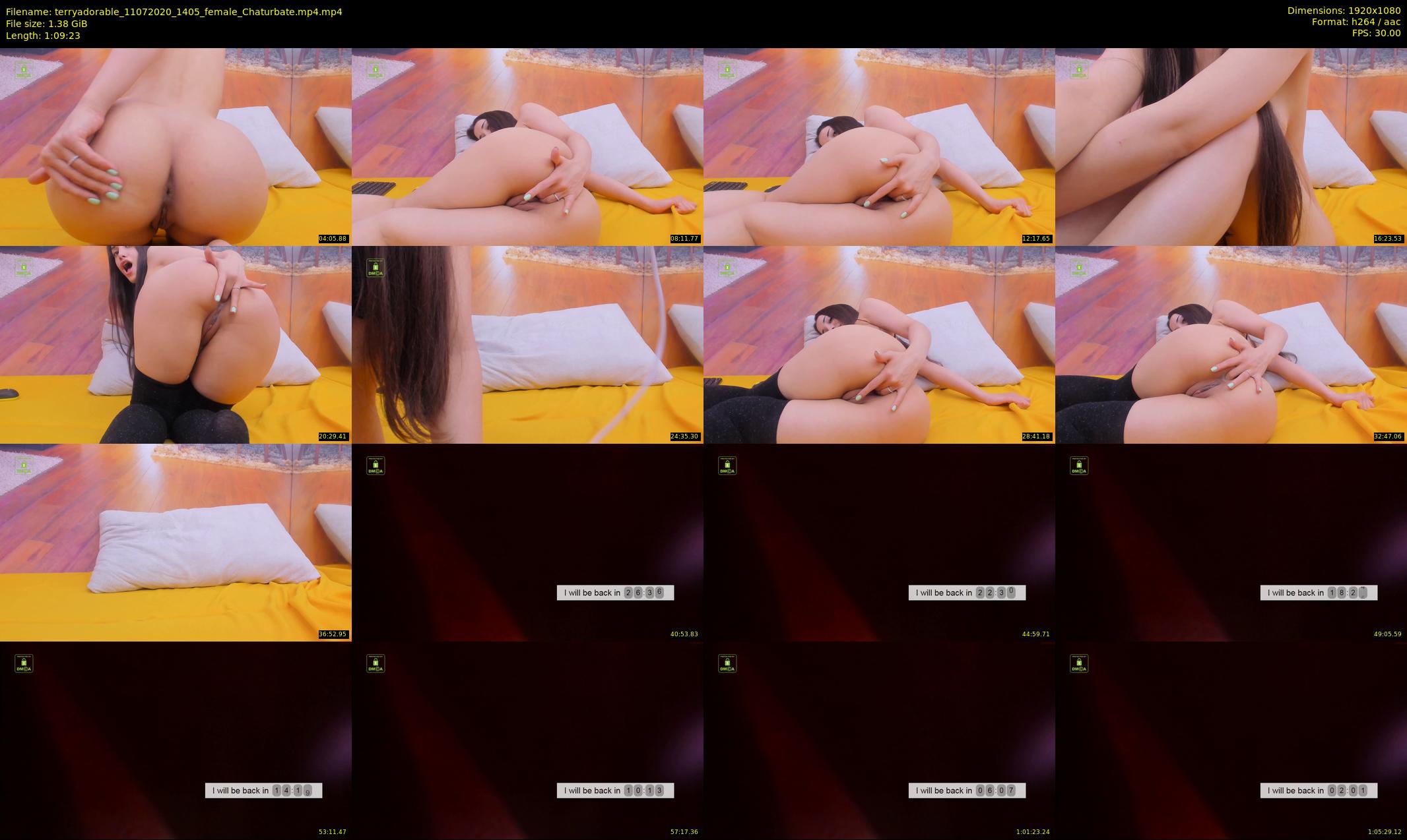 terryadorable — 70 minute Chaturbate female cam show recording, 1080p, Jul 11, 2020