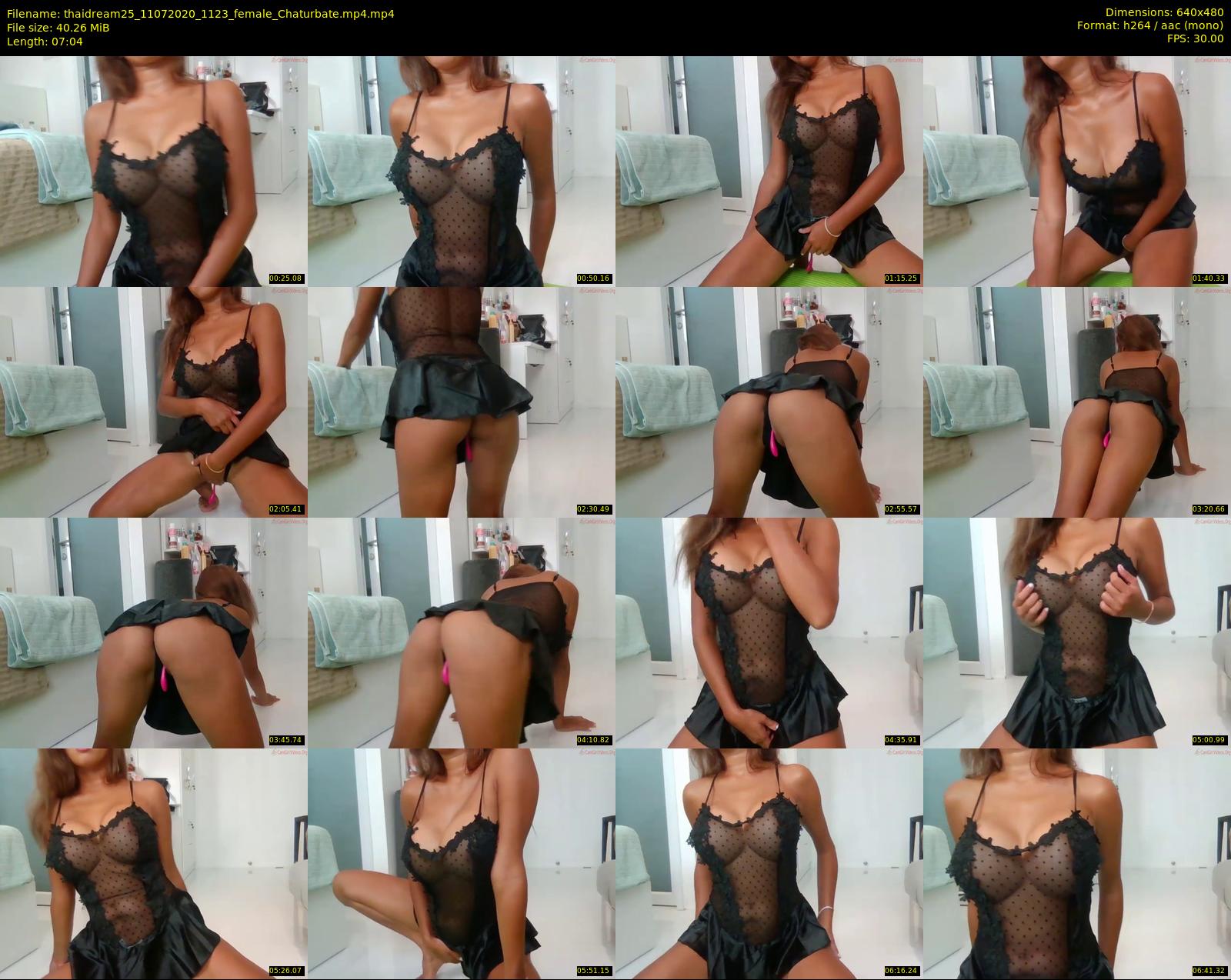 thaidream25 — 8 minute Chaturbate female cam show recording, 480p, Jul 11, 2020