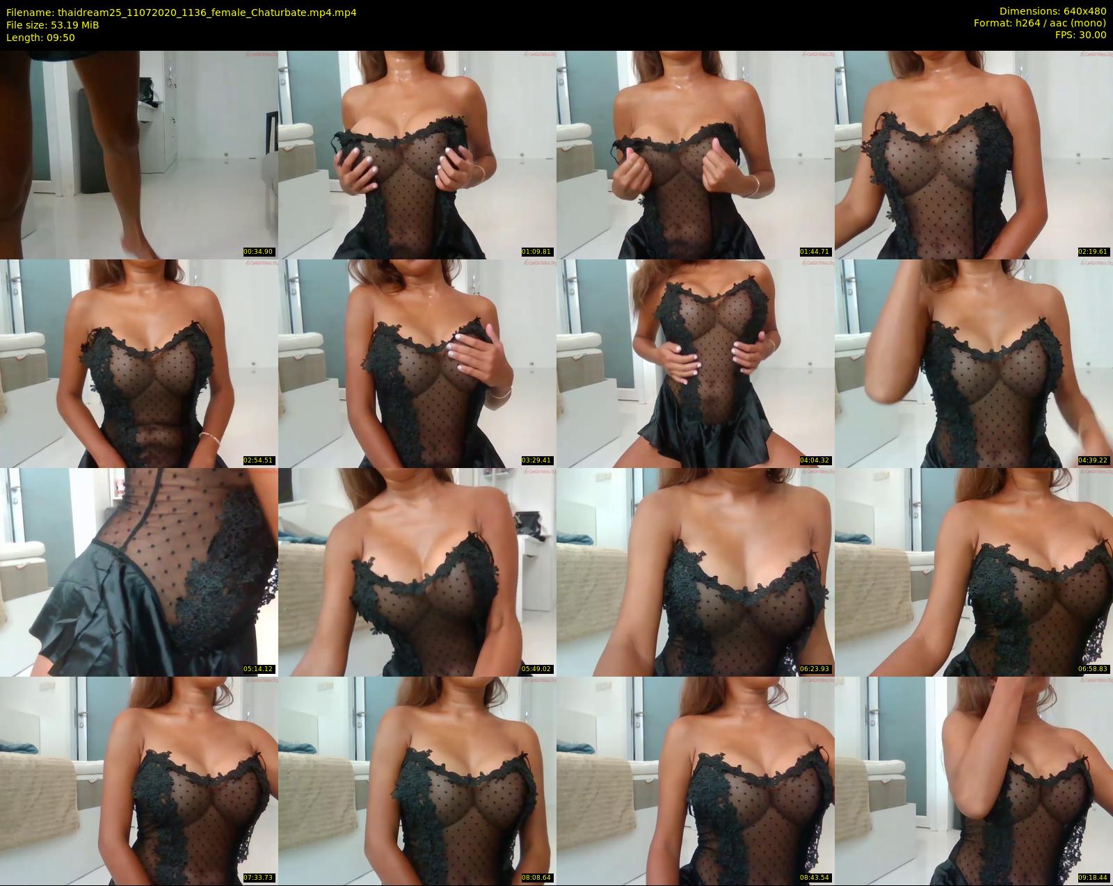 thaidream25 — 10 minute Chaturbate female cam show recording, 480p, Jul 11, 2020