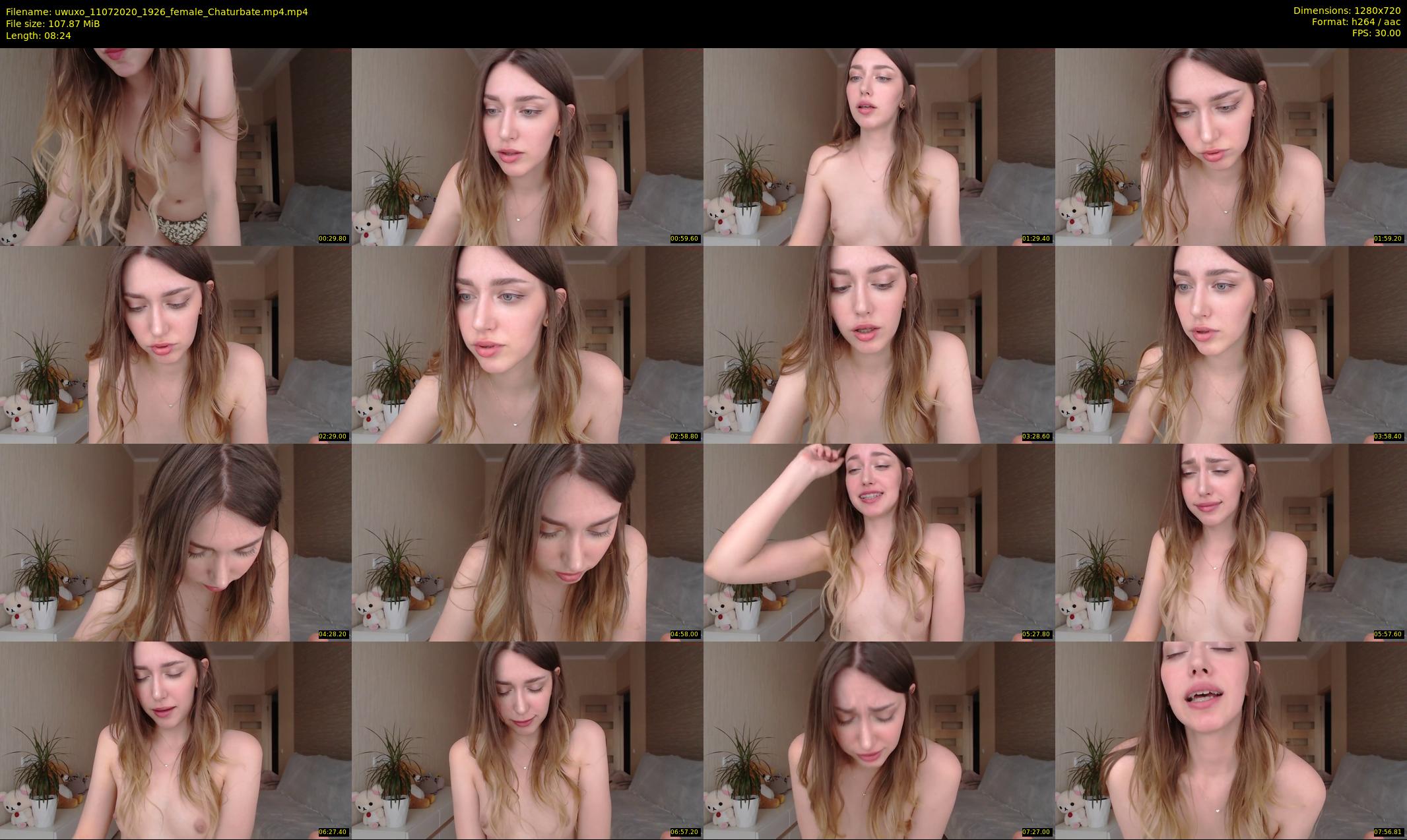 uwuxo — 9 minute Chaturbate female cam show recording, 720p, Jul 11, 2020