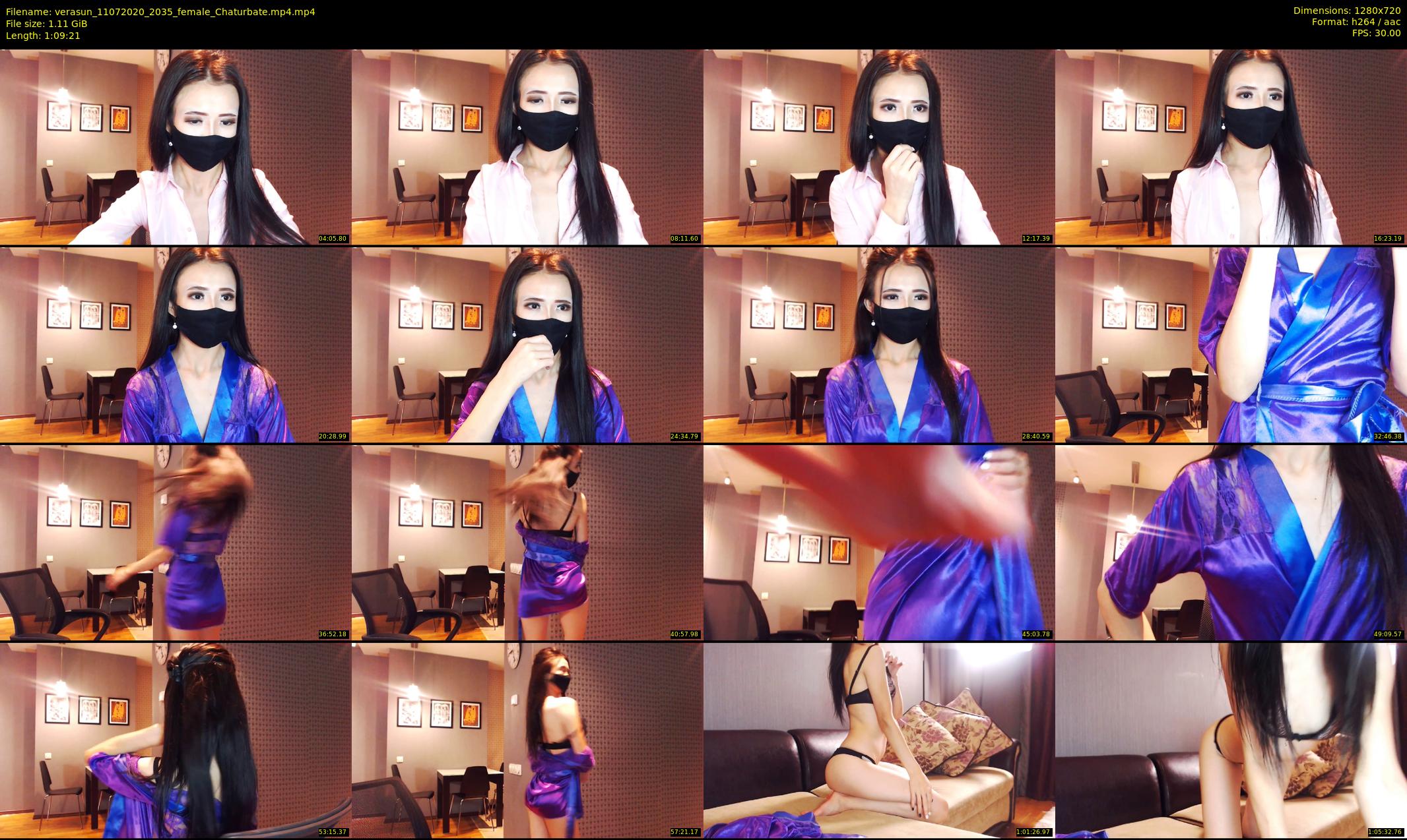 verasun — 70 minute Chaturbate female cam show recording, 720p, Jul 11, 2020