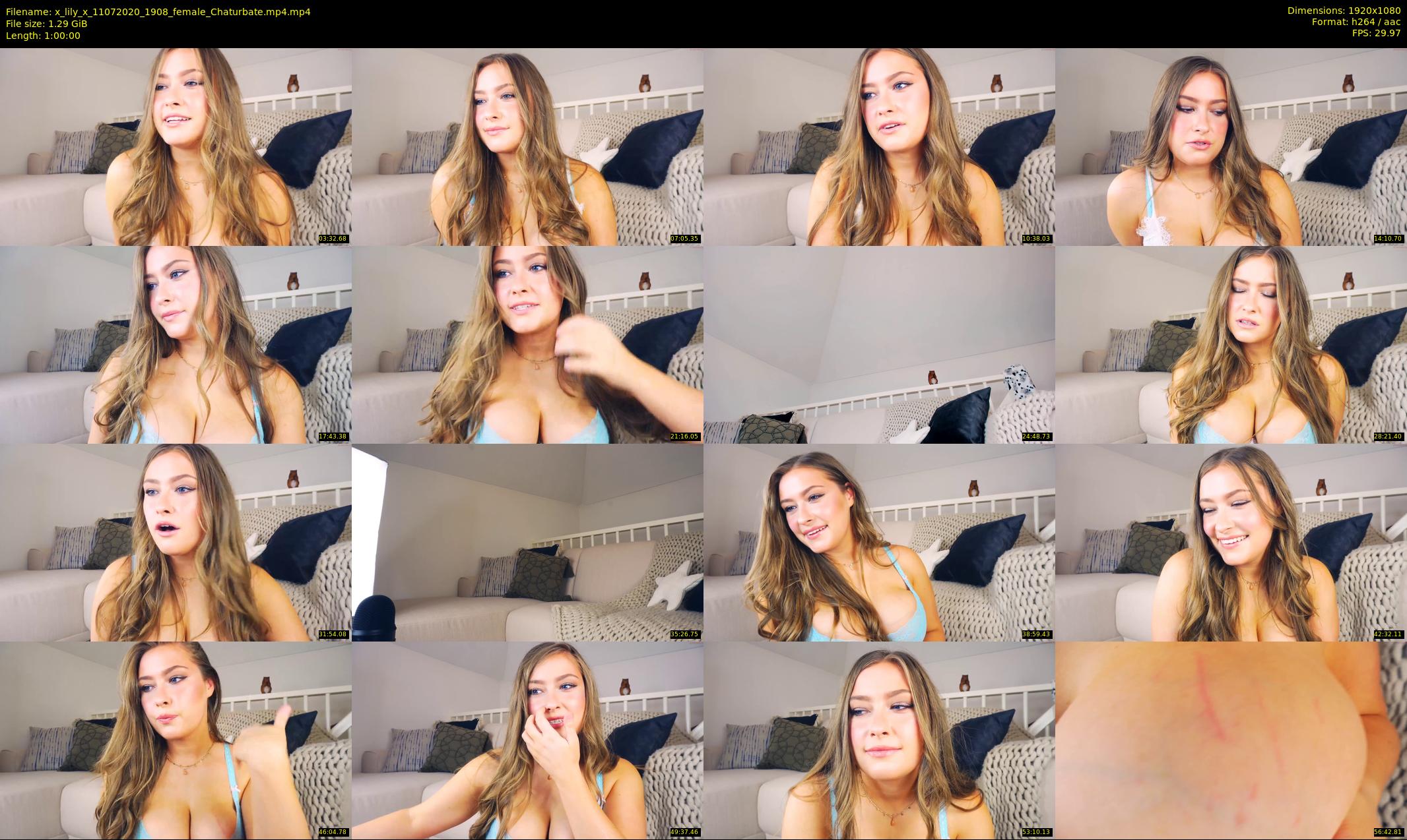 x_lily_x — 60 minute Chaturbate female cam show recording, 1080p, Jul 11, 2020