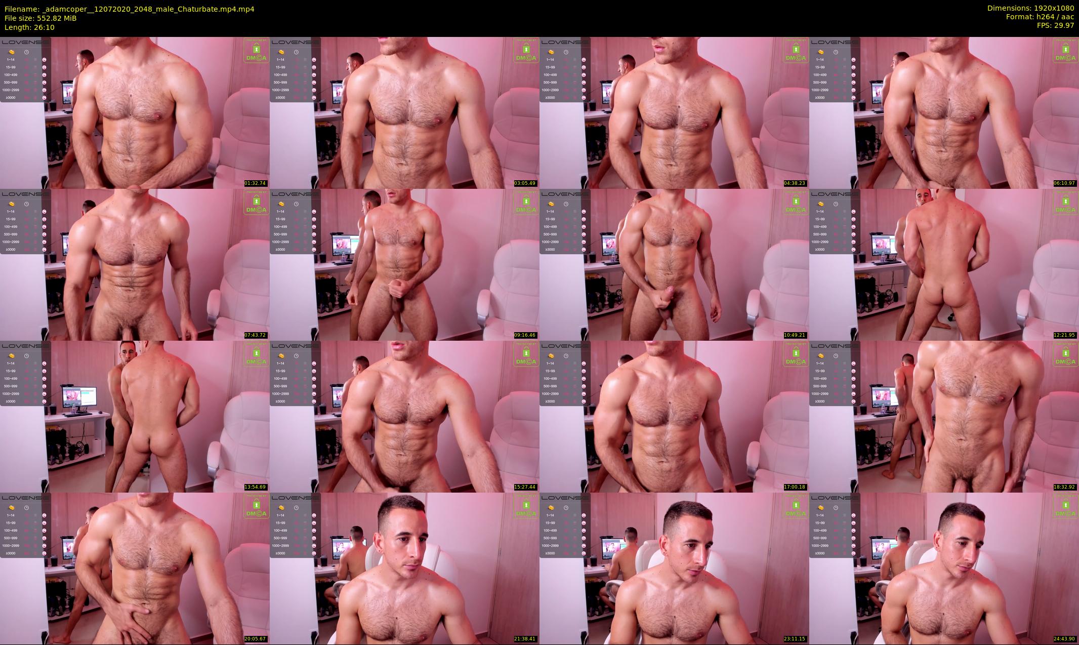 _adamcoper_ — 27 minute Chaturbate male cam show recording, 1080p, Jul 12, 2020