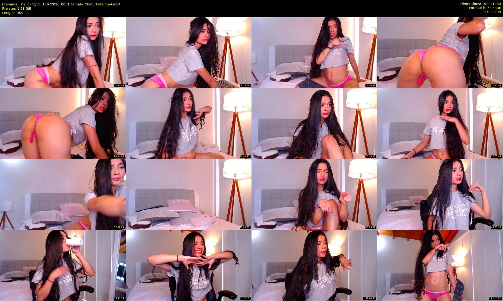 _hellokitty01 — 70 minute Chaturbate female cam show recording, 1080p, Jul 13, 2020