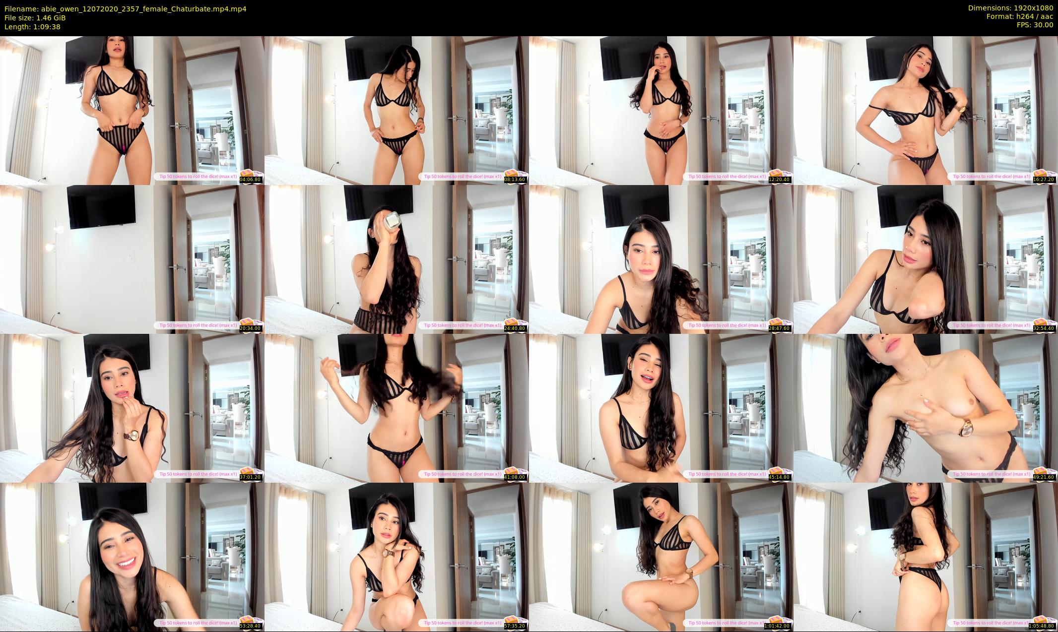 abie_owen — 70 minute Chaturbate female cam show recording, 1080p, Jul 12, 2020