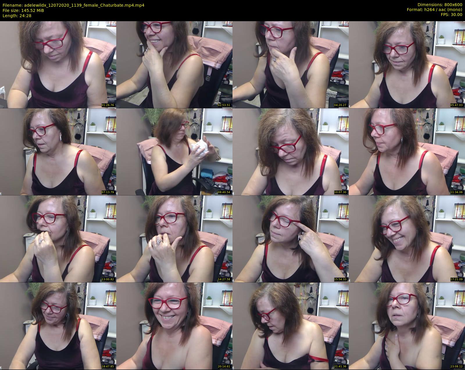 adelewildx — 25 minute Chaturbate female cam show recording, 480p, Jul 12, 2020