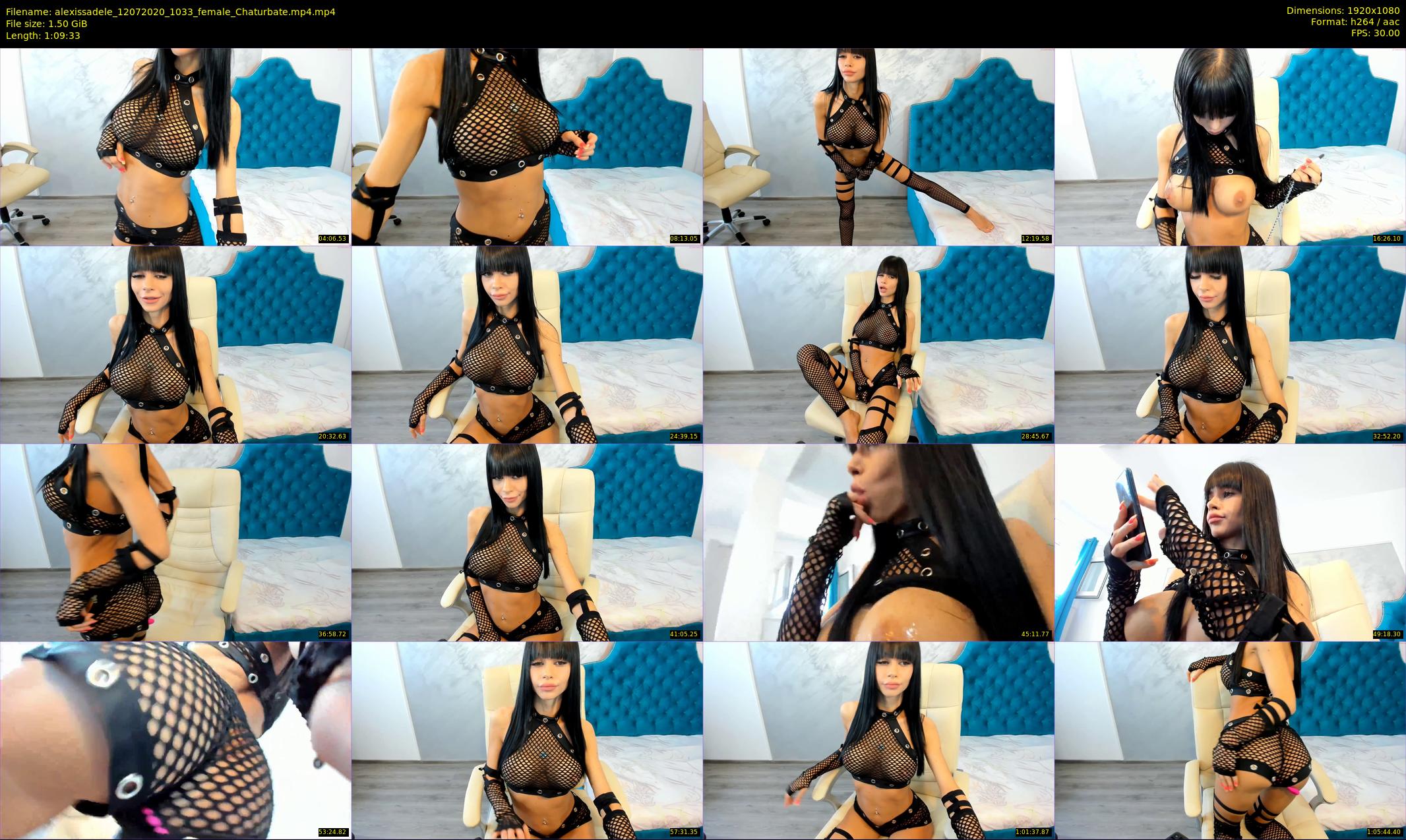 alexissadele — 70 minute Chaturbate female cam show recording, 1080p, Jul 12, 2020