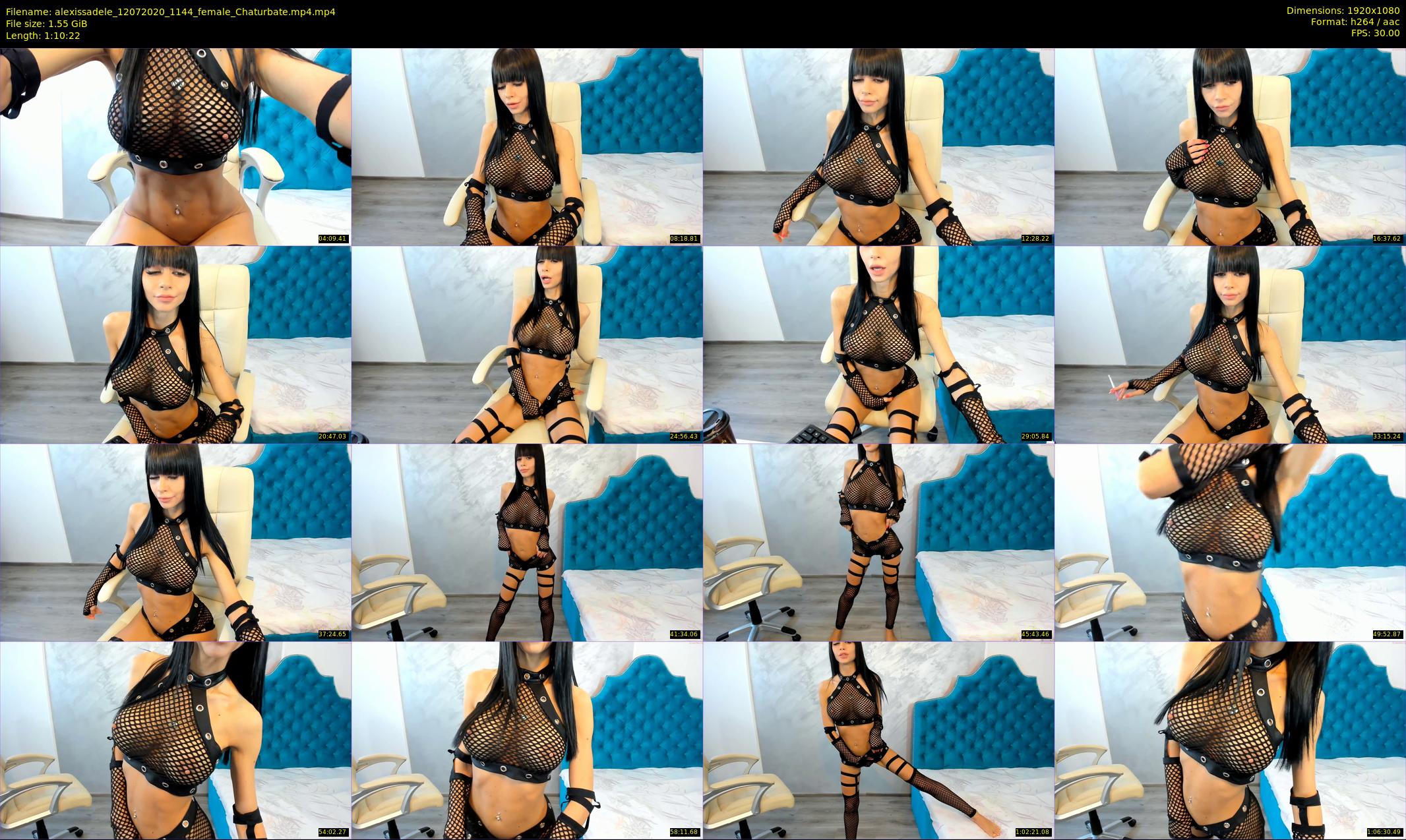 alexissadele — 71 minute Chaturbate female cam show recording, 1080p, Jul 12, 2020