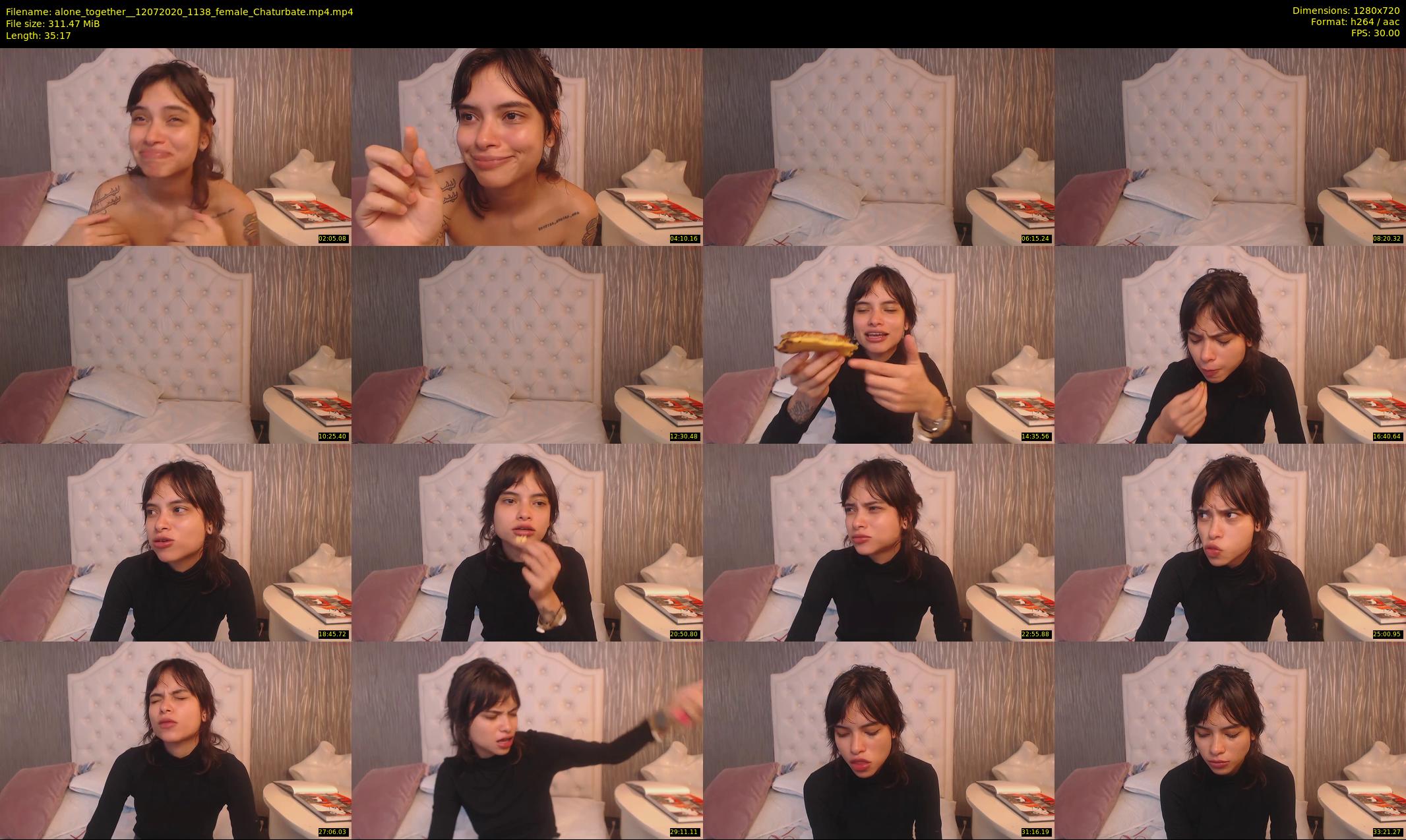 alone_together_ — 36 minute Chaturbate female cam show recording, 720p, Jul 12, 2020