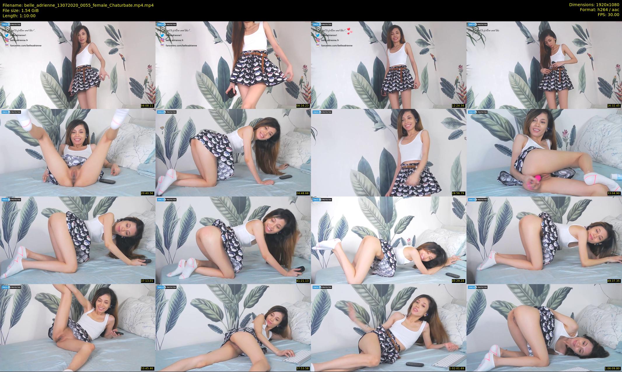 belle_adrienne — 70 minute Chaturbate couple cam show recording, 1080p, Jul 13, 2020