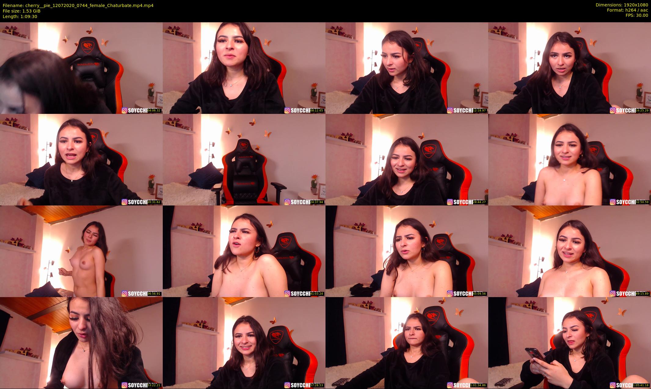 cherry__pie — 70 minute Chaturbate female cam show recording, 1080p, Jul 12, 2020