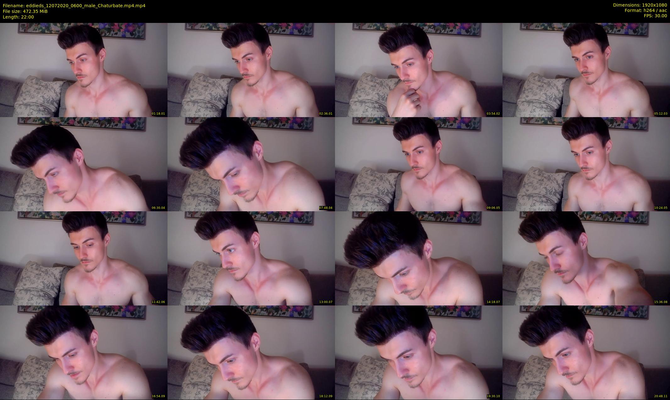 eddieds — 22 minute Chaturbate male cam show recording, 1080p, Jul 12, 2020