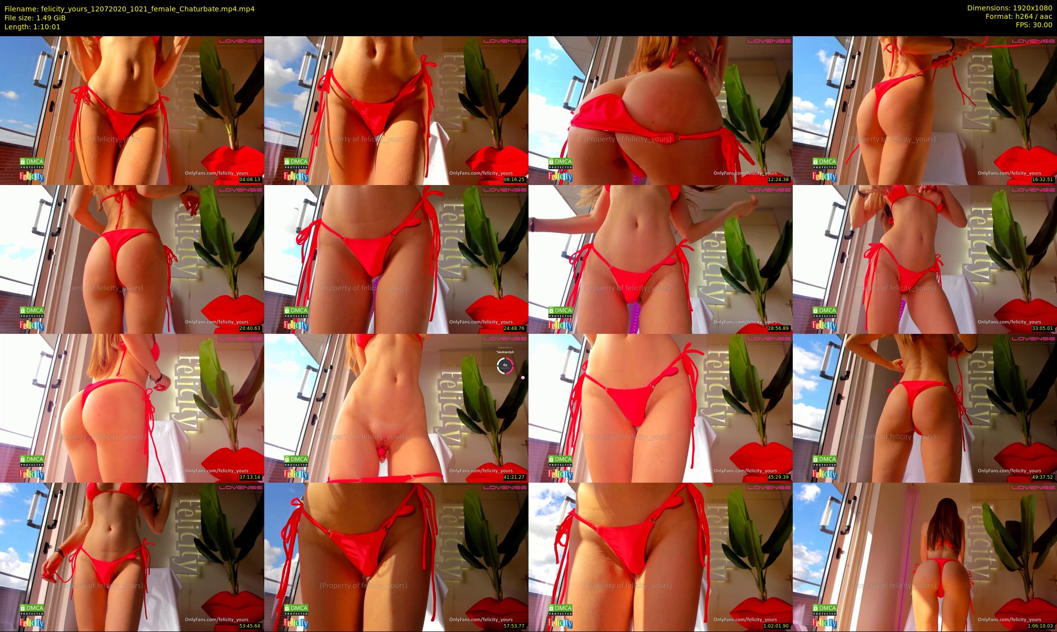 felicity_yours — 71 minute Chaturbate female cam show recording, 1080p, Jul 12, 2020