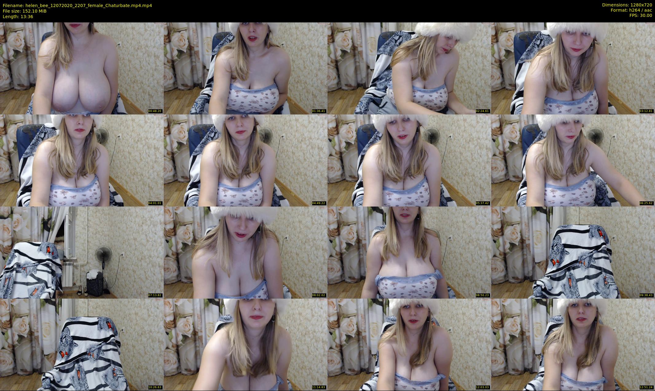 helen_bee — 14 minute Chaturbate female cam show recording, 720p, Jul 12, 2020