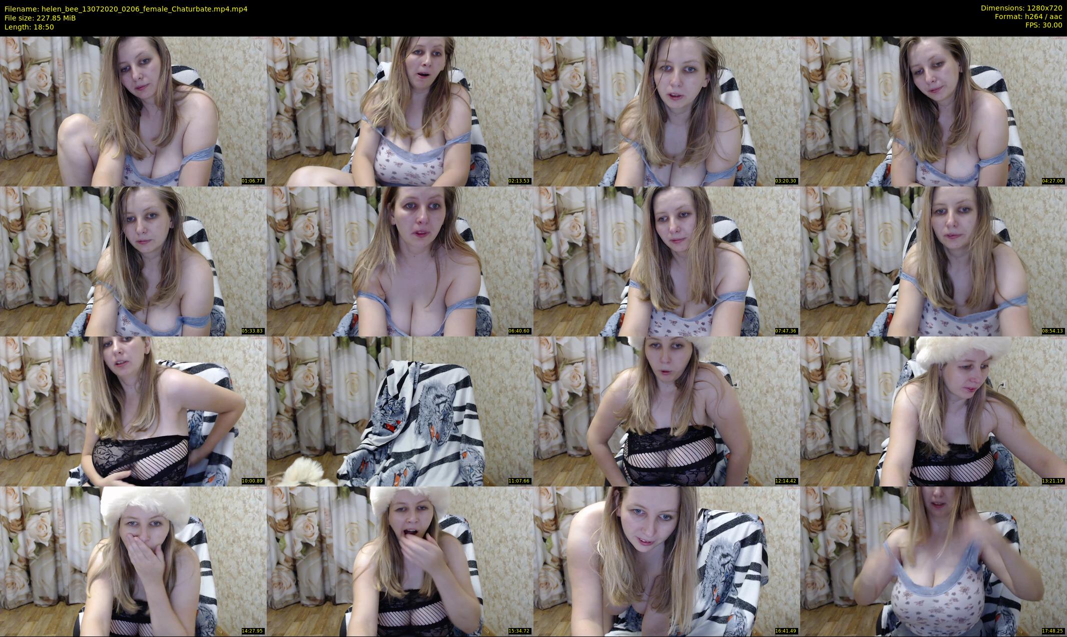 helen_bee — 19 minute Chaturbate female cam show recording, 720p, Jul 13, 2020