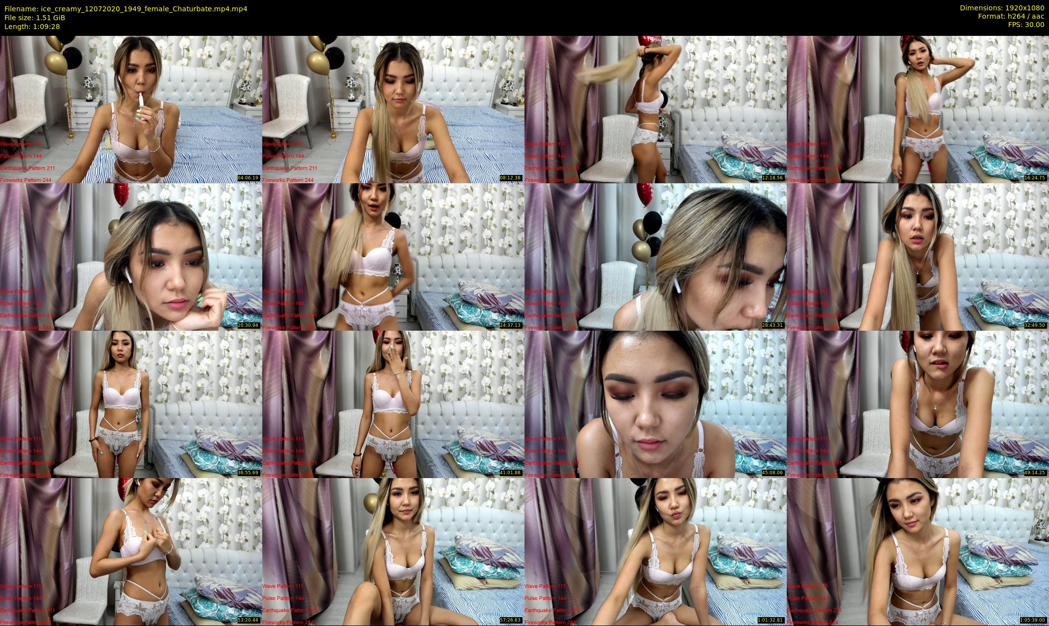 ice_creamy — 70 minute Chaturbate female cam show recording, 1080p, Jul 12, 2020