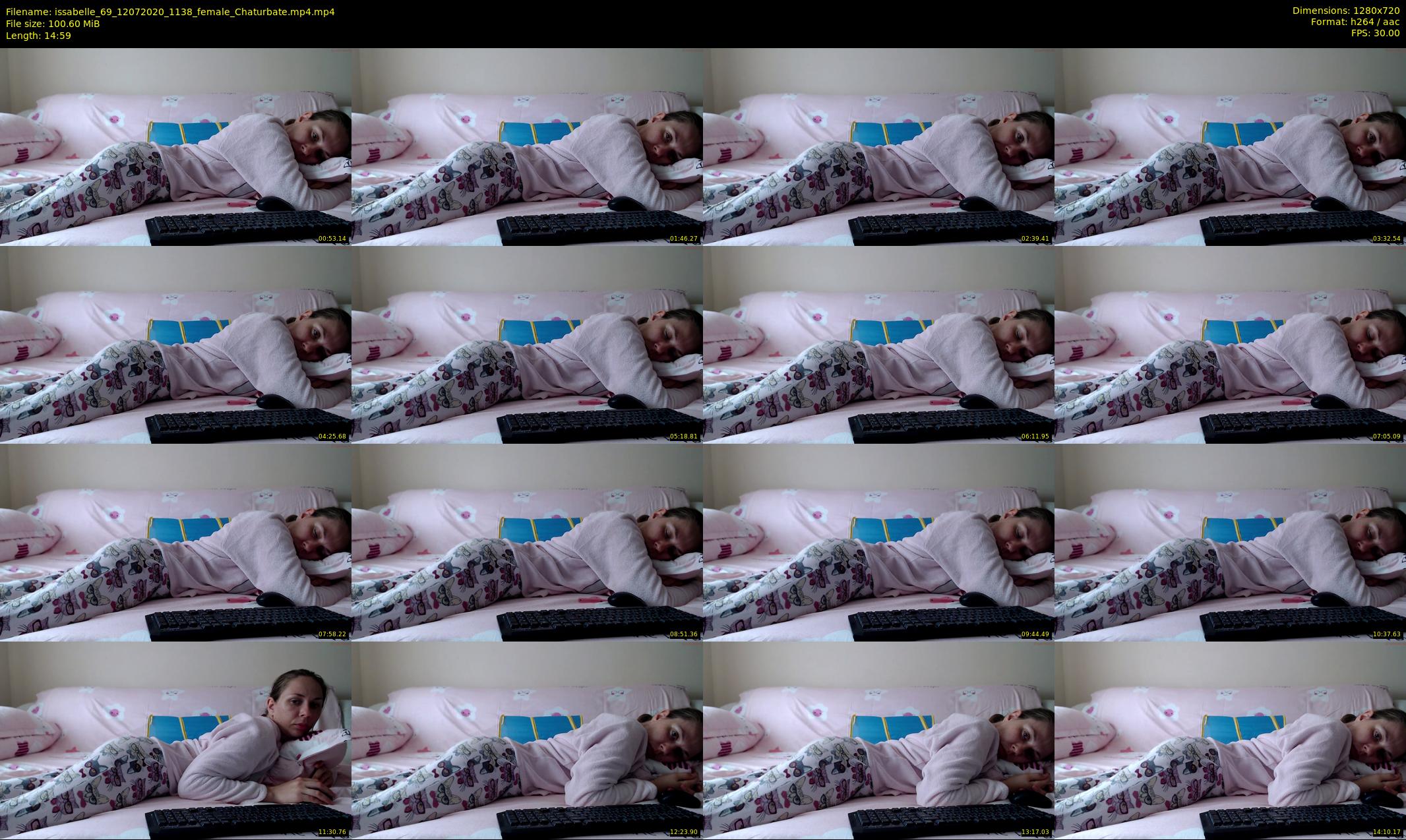 issabelle_69 — 15 minute Chaturbate couple cam show recording, 720p, Jul 12, 2020