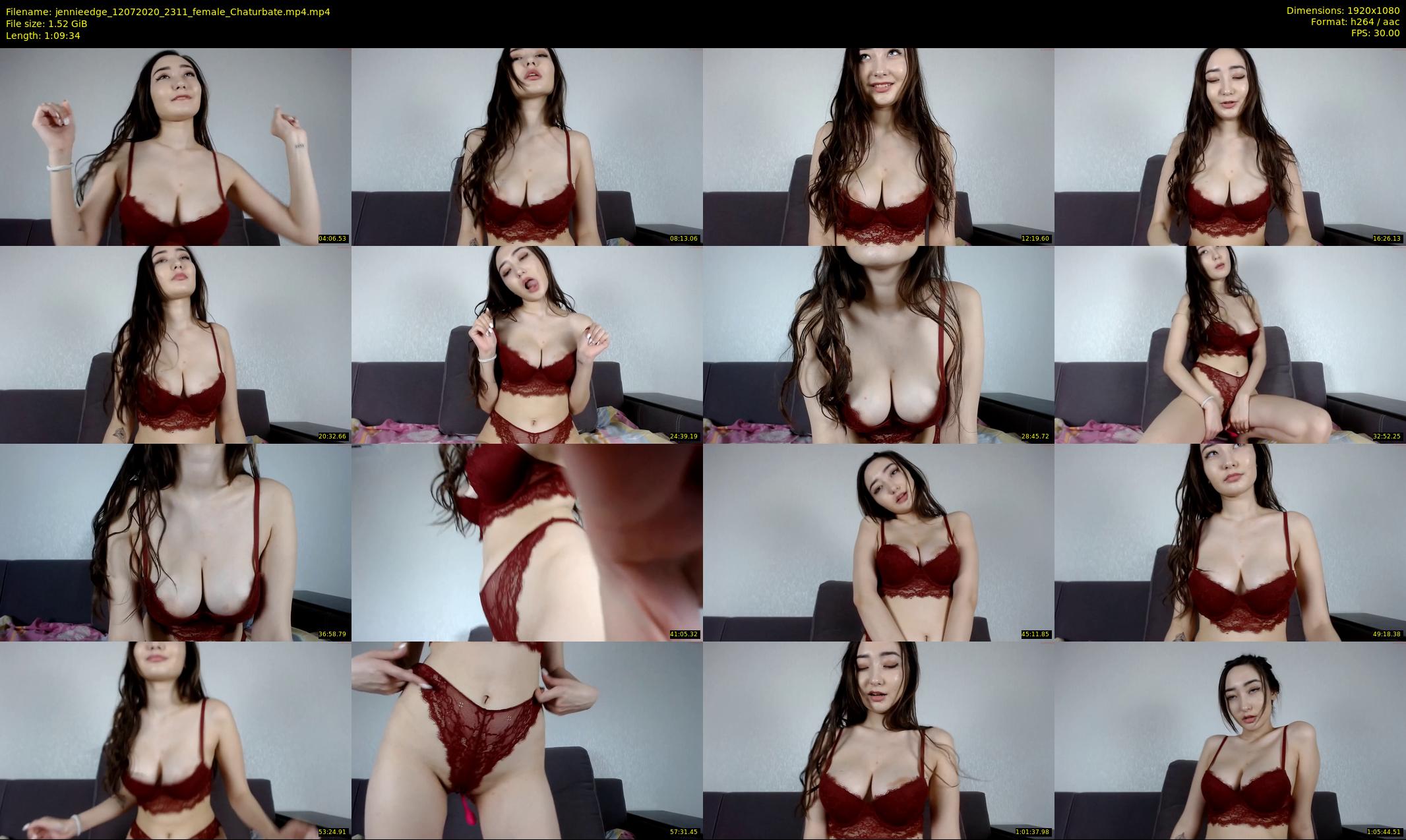 jennieedge — 70 minute Chaturbate female cam show recording, 1080p, Jul 12, 2020