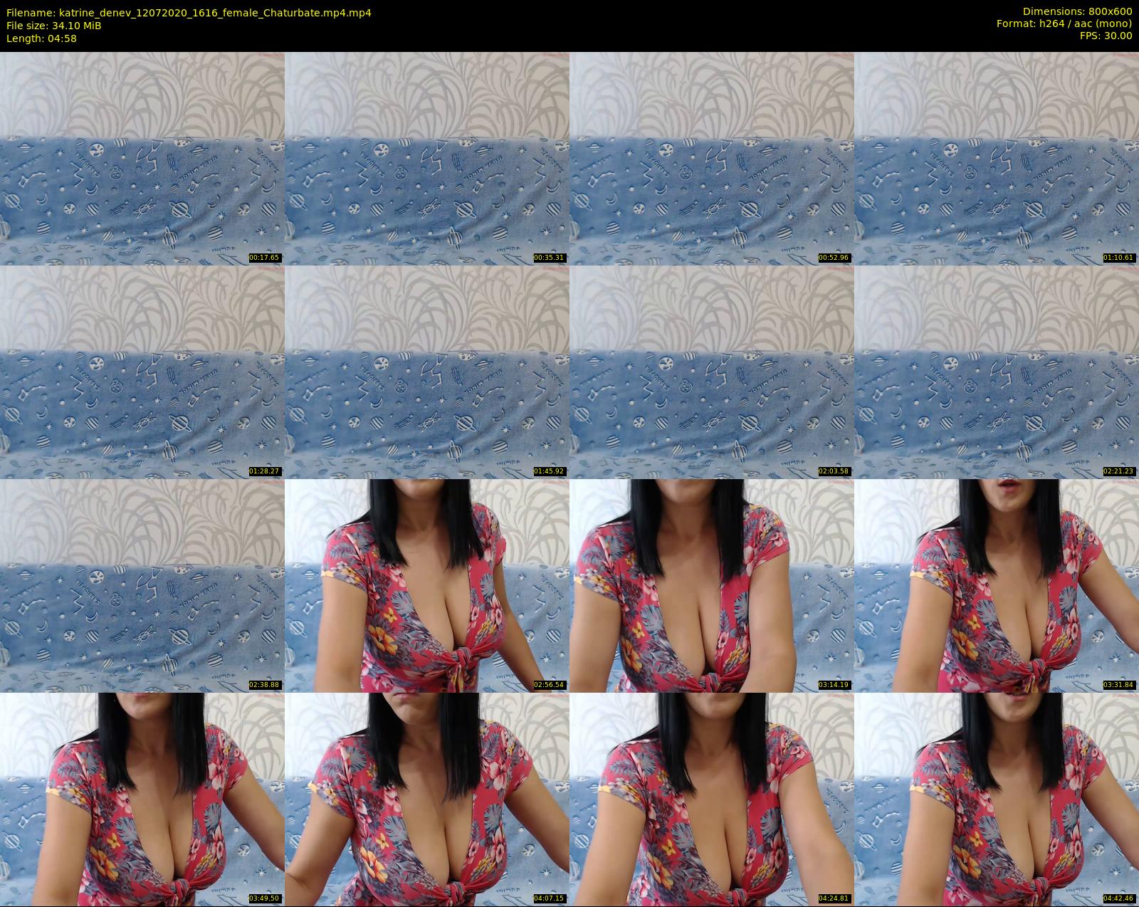 katrine_denev — 5 minute Chaturbate female cam show recording, 480p, Jul 12, 2020