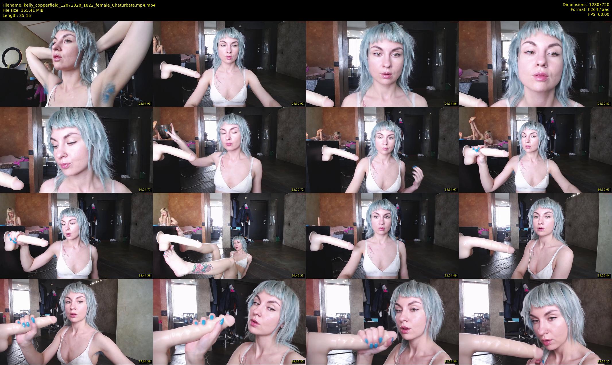 kelly_copperfield — 36 minute Chaturbate female cam show recording, 720p, Jul 12, 2020