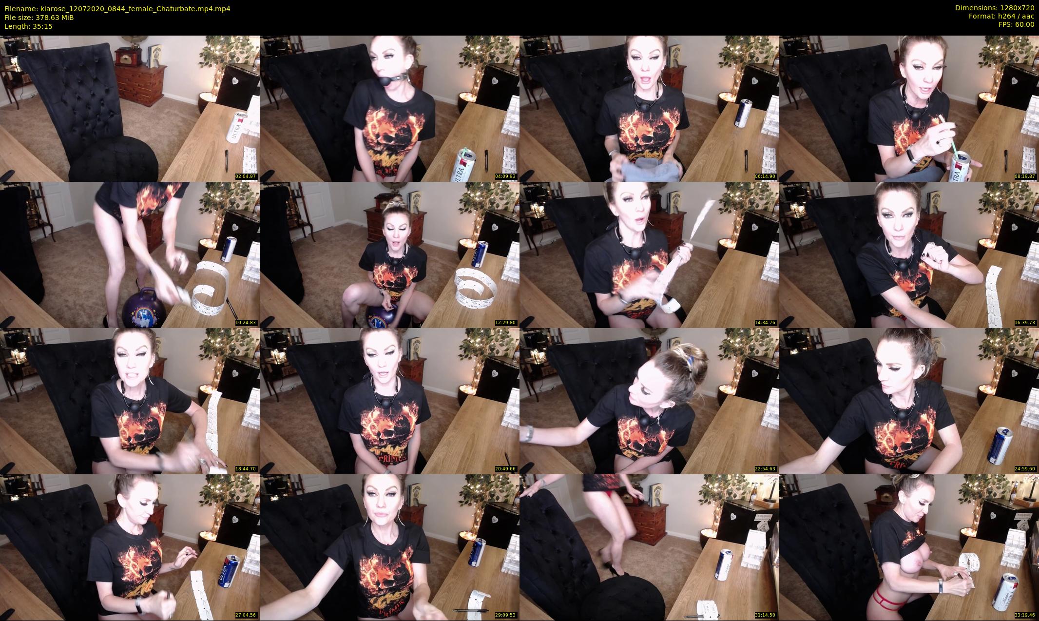 kiarose — 36 minute Chaturbate female cam show recording, 720p, Jul 12, 2020