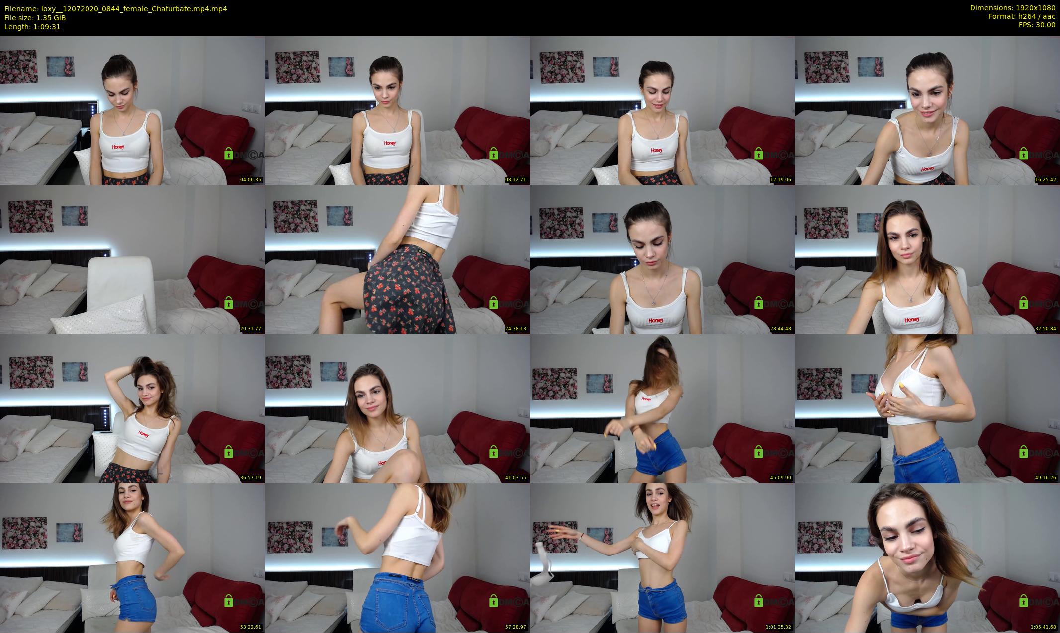 loxy_ — 70 minute Chaturbate female cam show recording, 1080p, Jul 12, 2020