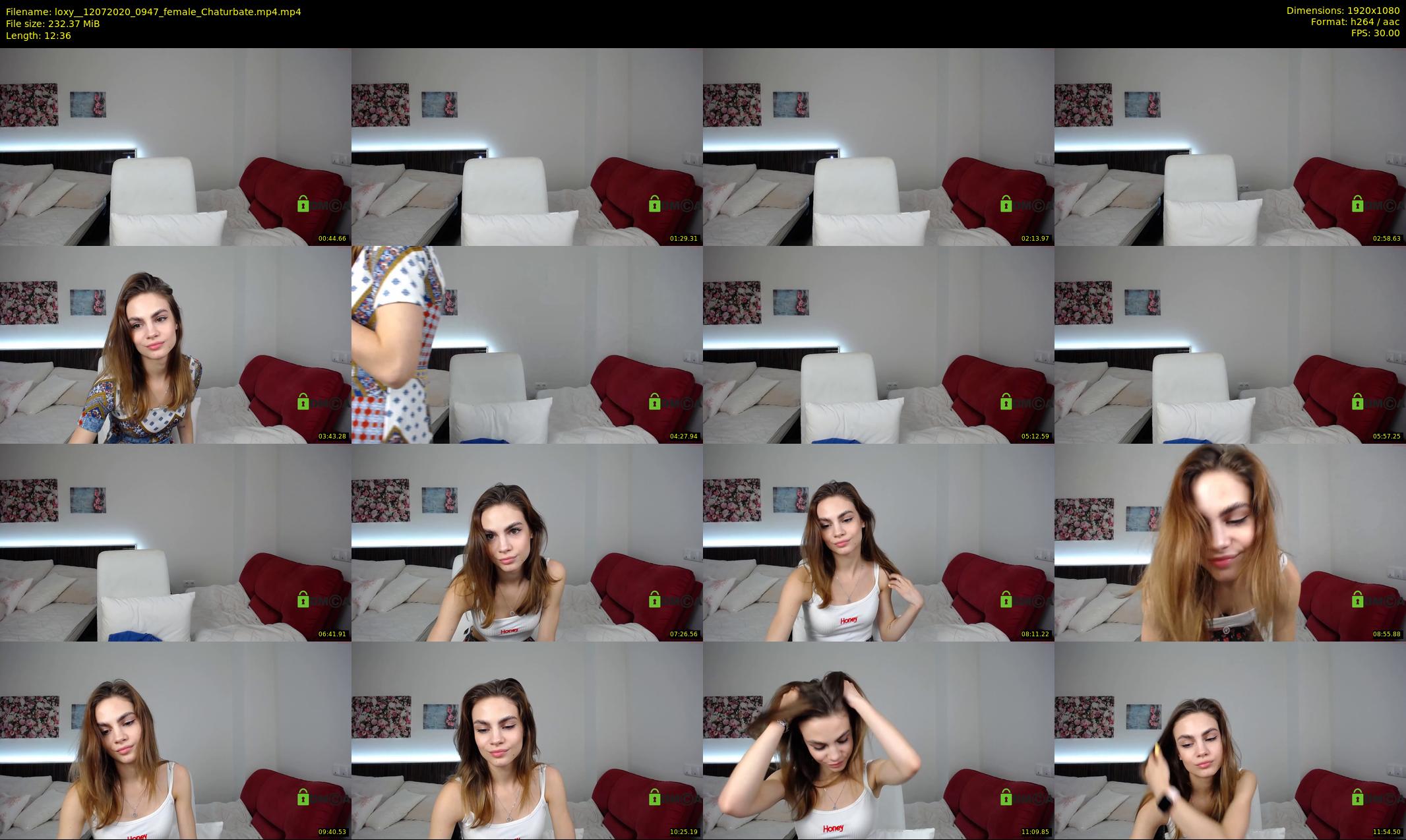loxy_ — 13 minute Chaturbate female cam show recording, 1080p, Jul 12, 2020