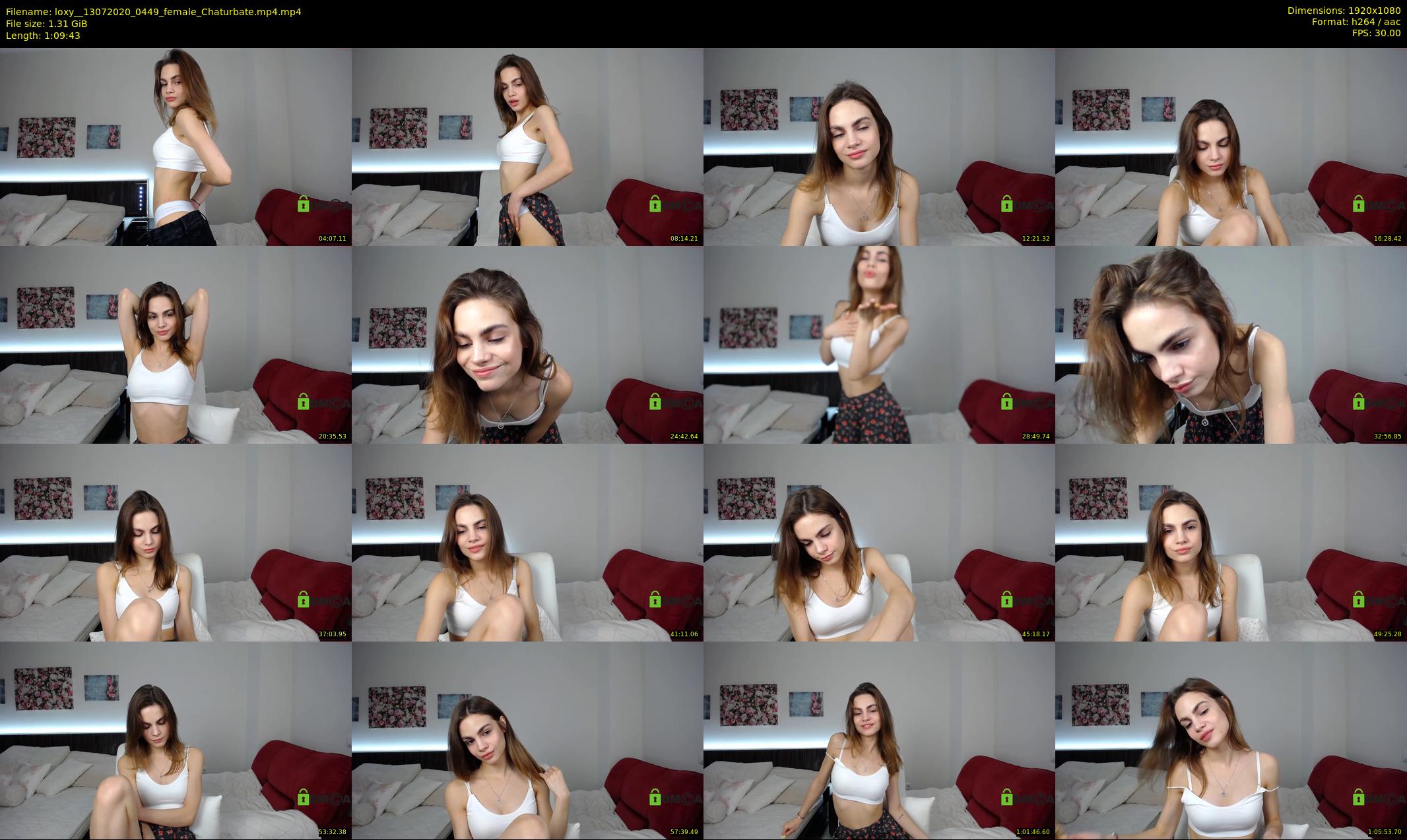 loxy_ — 70 minute Chaturbate female cam show recording, 1080p, Jul 13, 2020