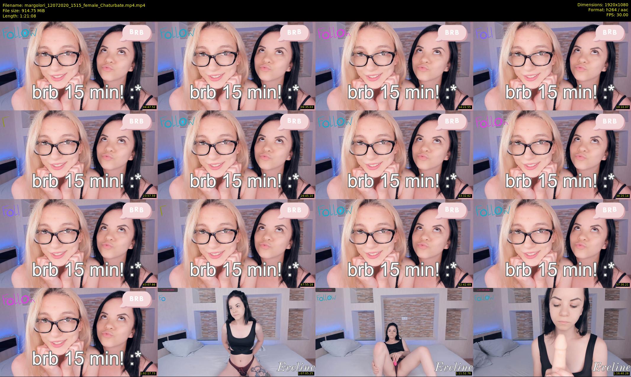 margolori — 82 minute Chaturbate couple cam show recording, 1080p, Jul 12, 2020