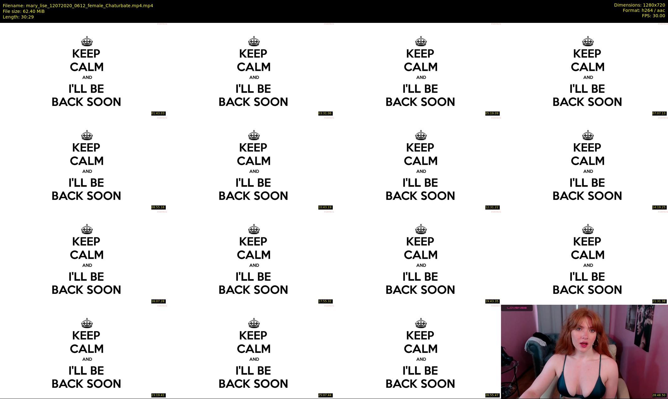 mary_lise — 31 minute Chaturbate couple cam show recording, 720p, Jul 12, 2020