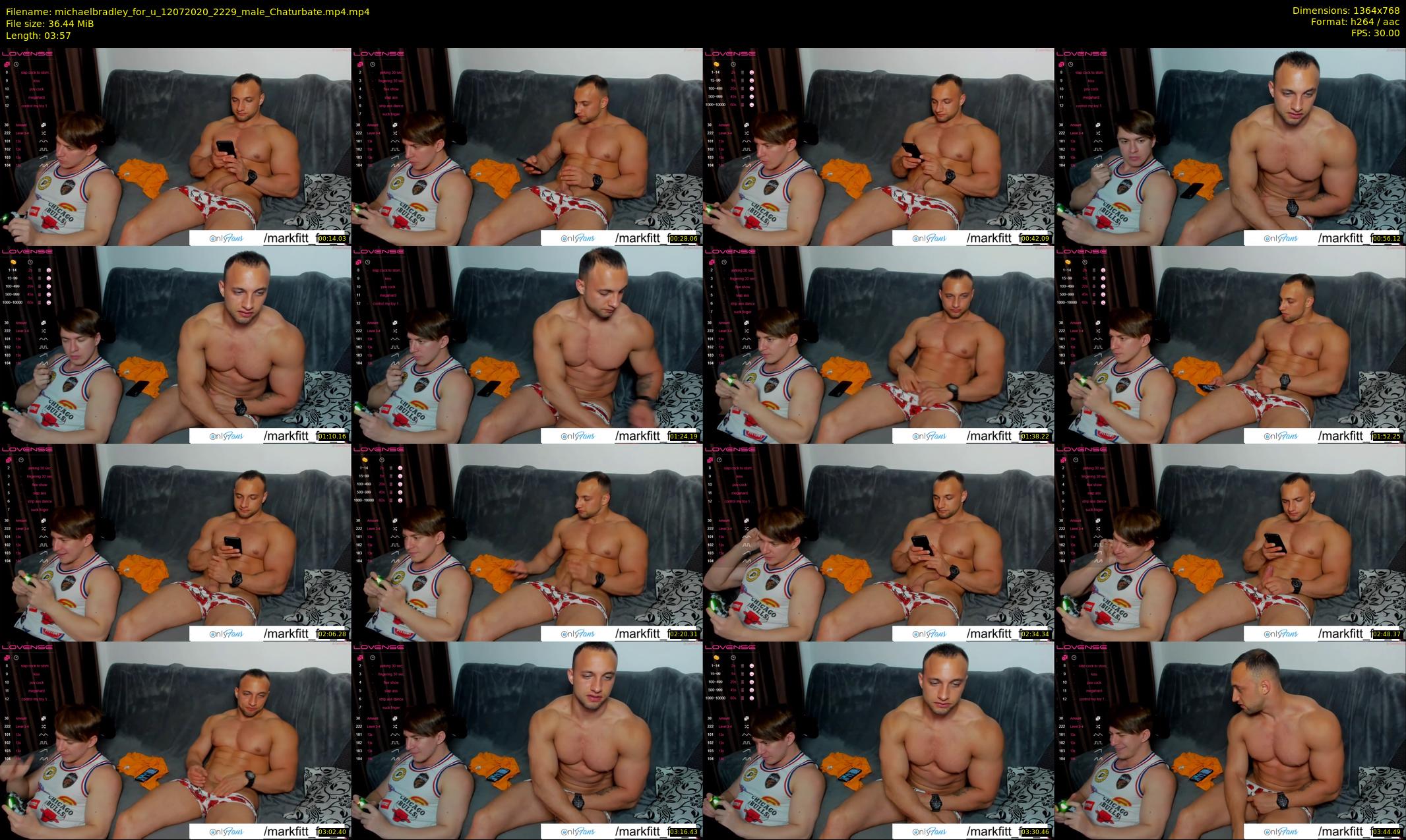 michaelbradley_for_u — 4 minute Chaturbate male cam show recording, 720p, Jul 12, 2020