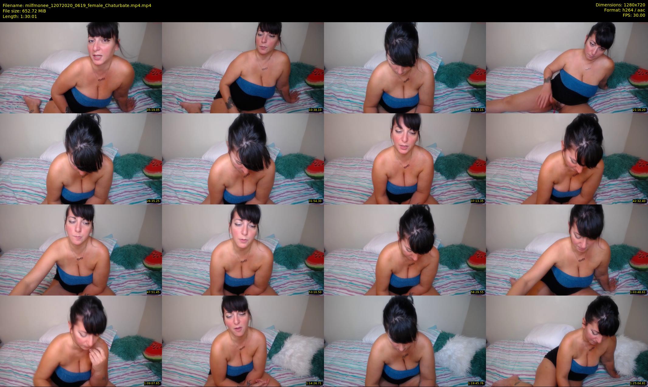 milfmonee — 91 minute Chaturbate female cam show recording, 720p, Jul 12, 2020